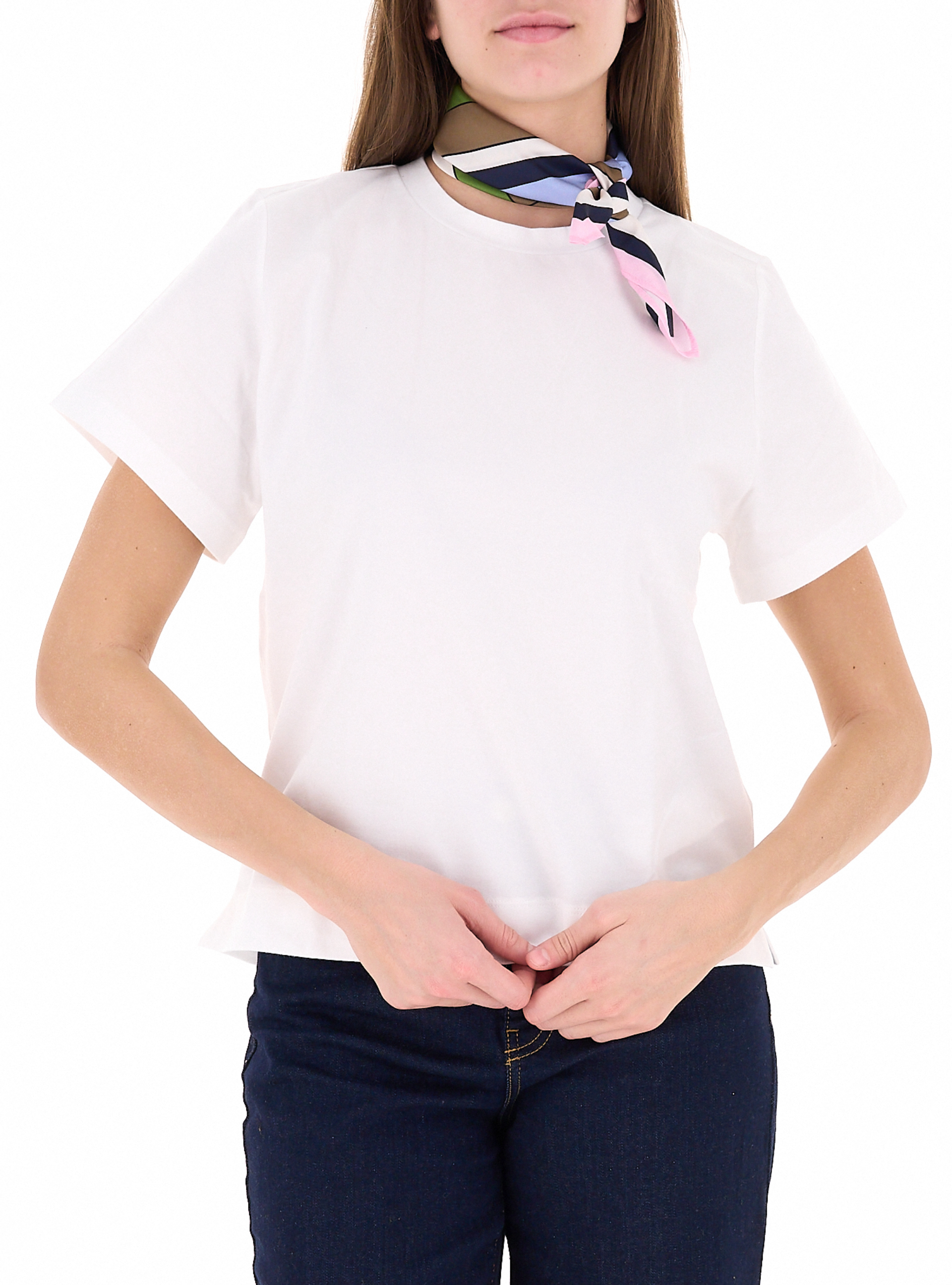 T-shirt con foulard PANNA S