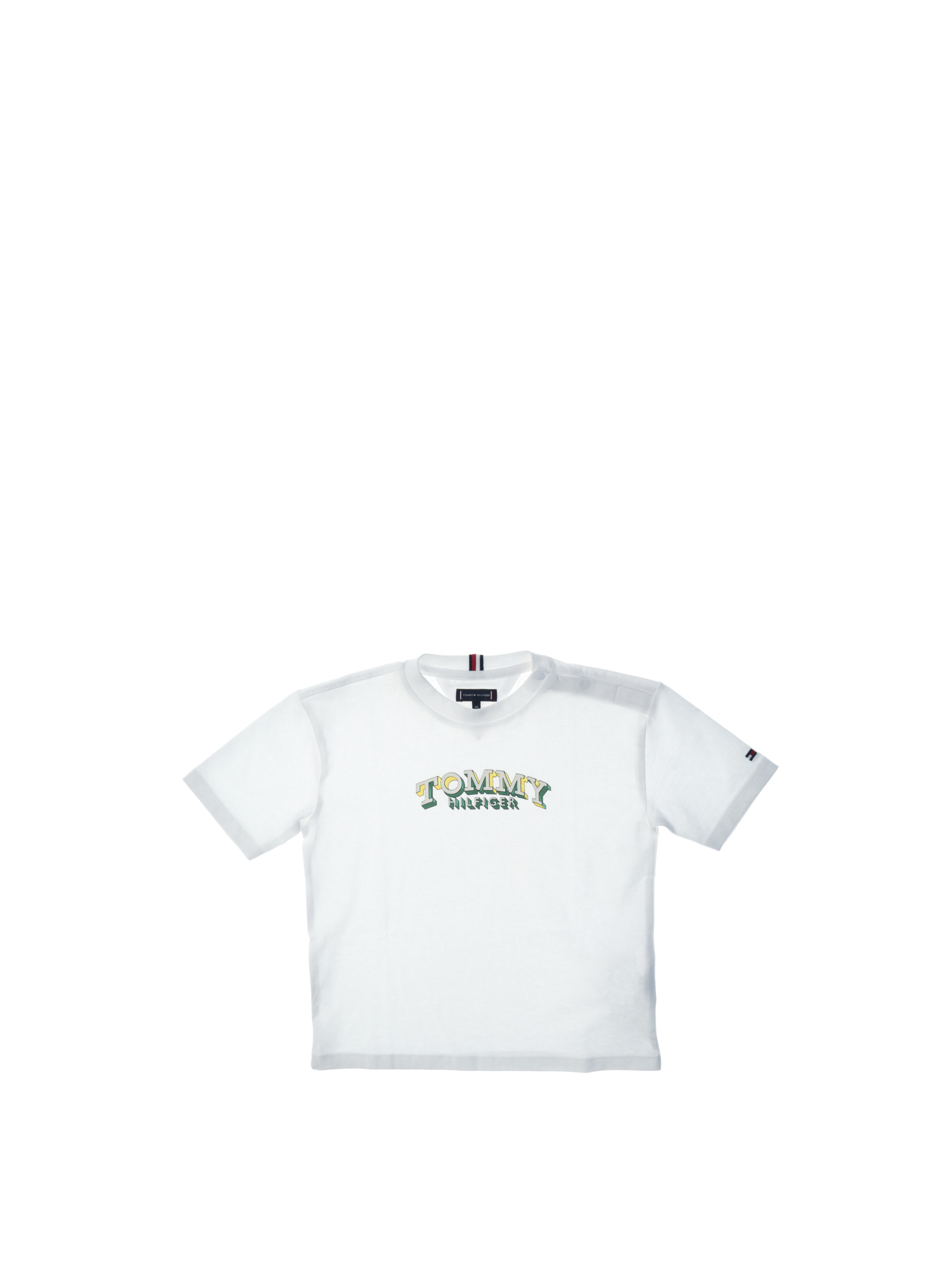 T-shirt girocollo BIANCO