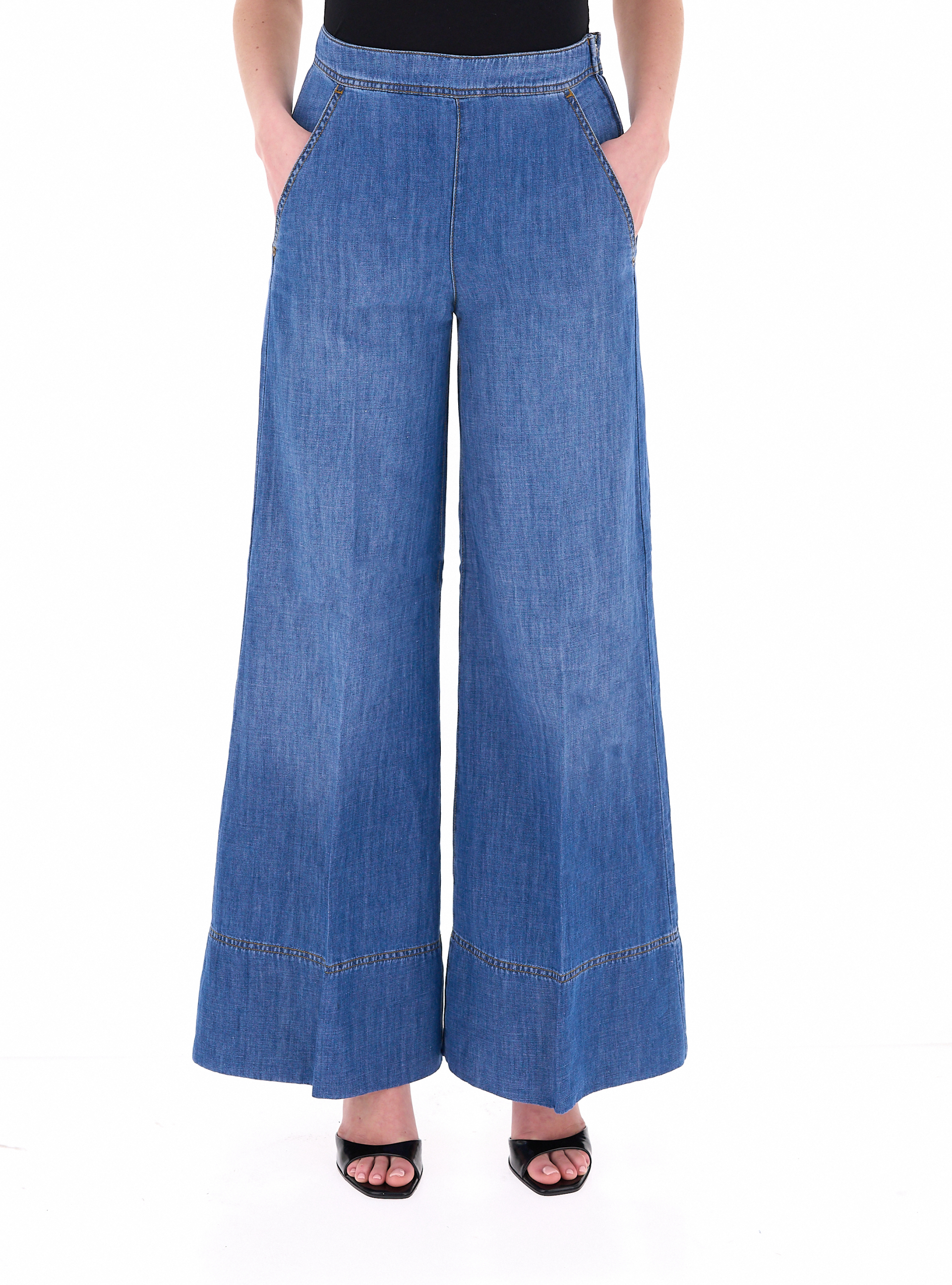 Pinko Jeans a palazzo BLU 46