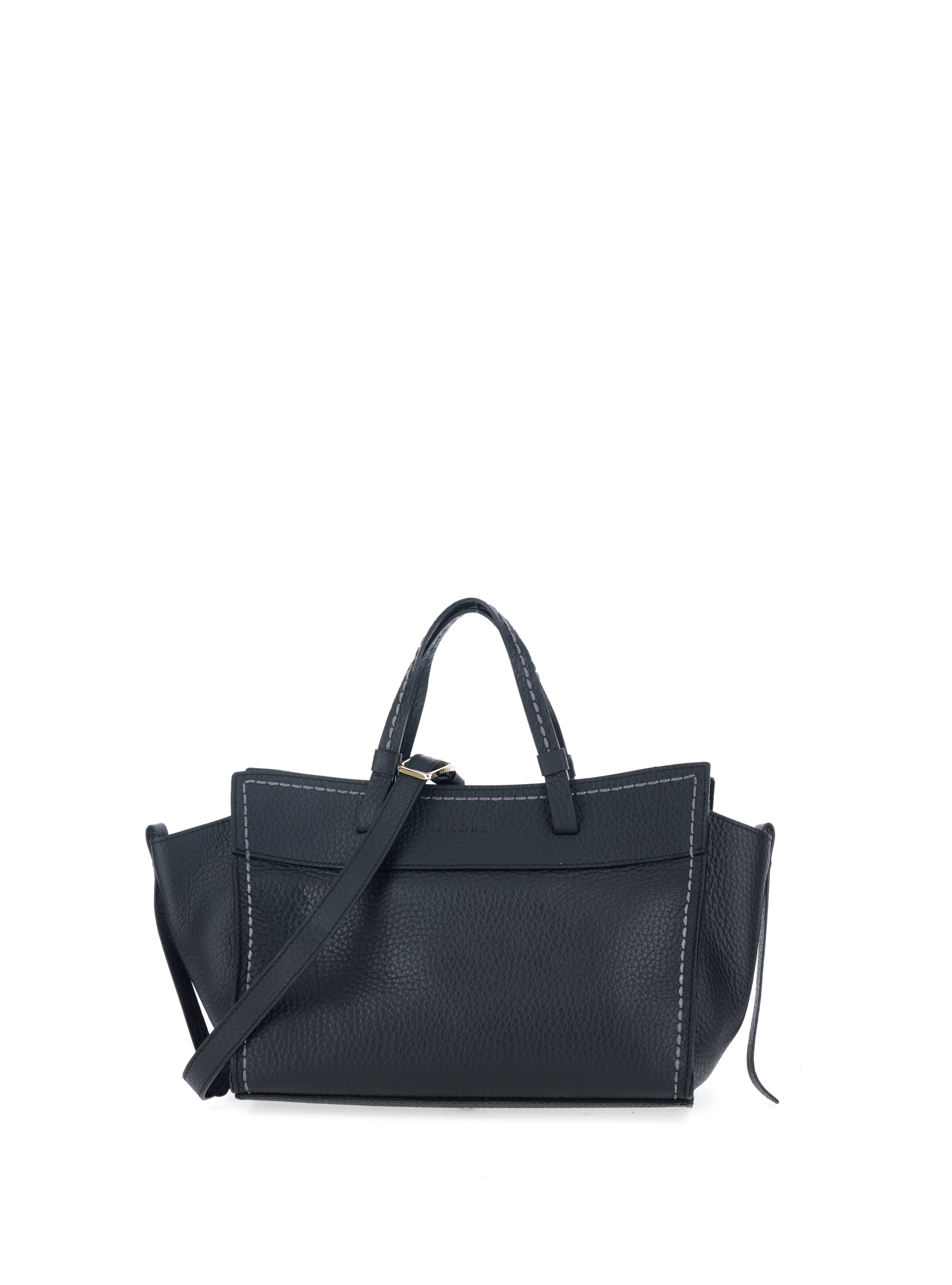 Borsa in pelle NERO U