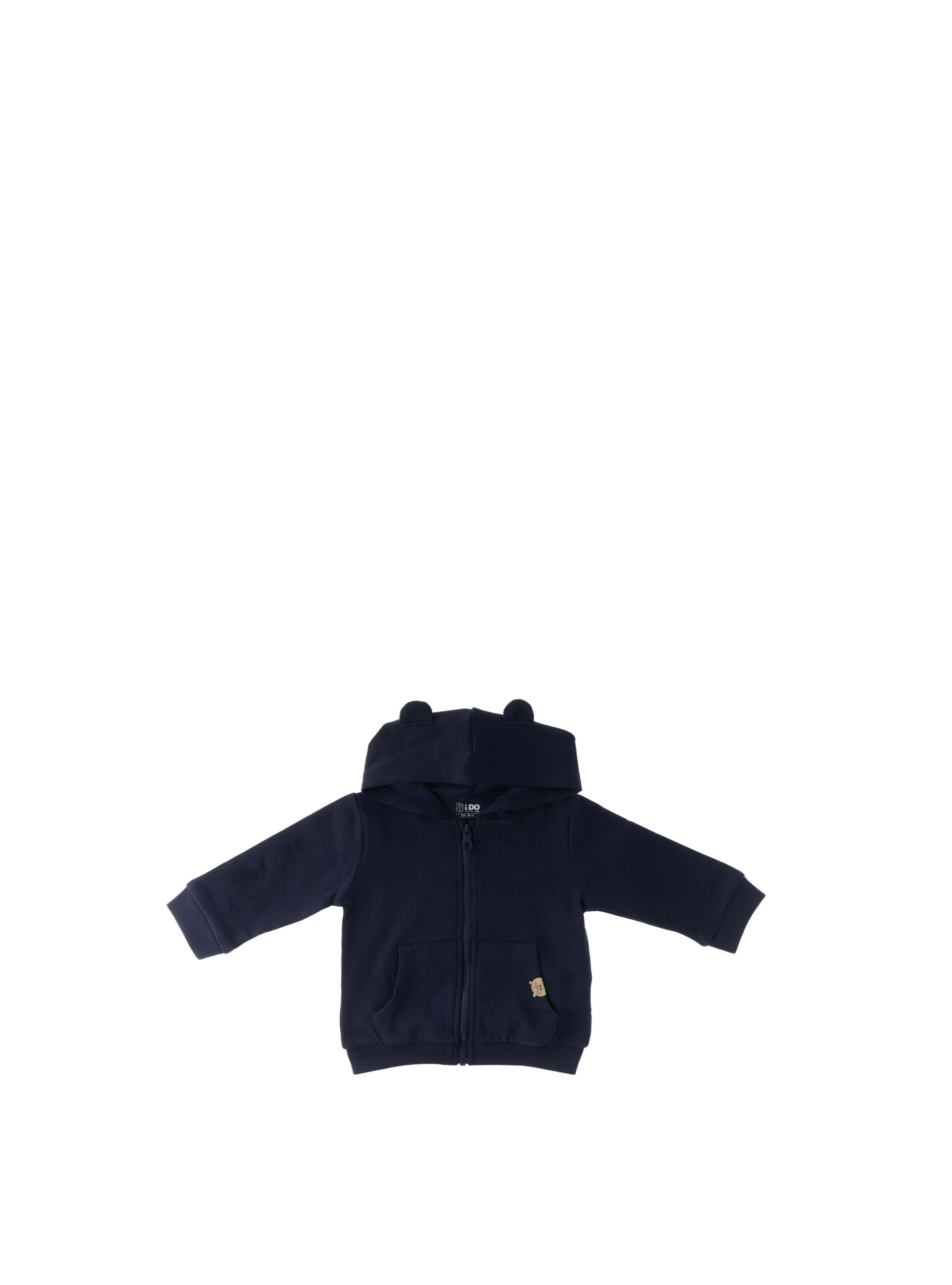 Felpa con cappuccio NURSERY BLU NAVY