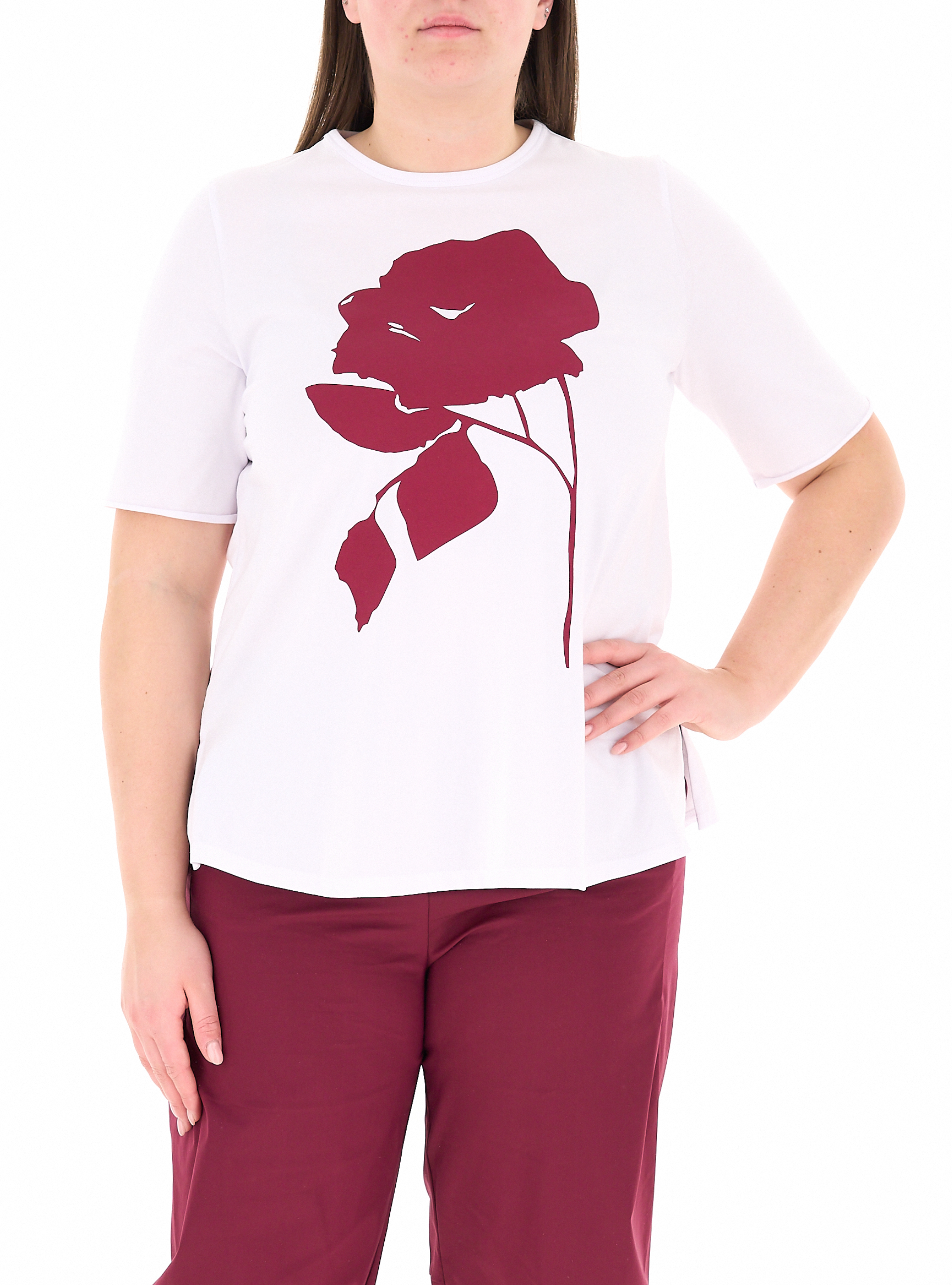 JURERE T-shirt girocollo PANNA