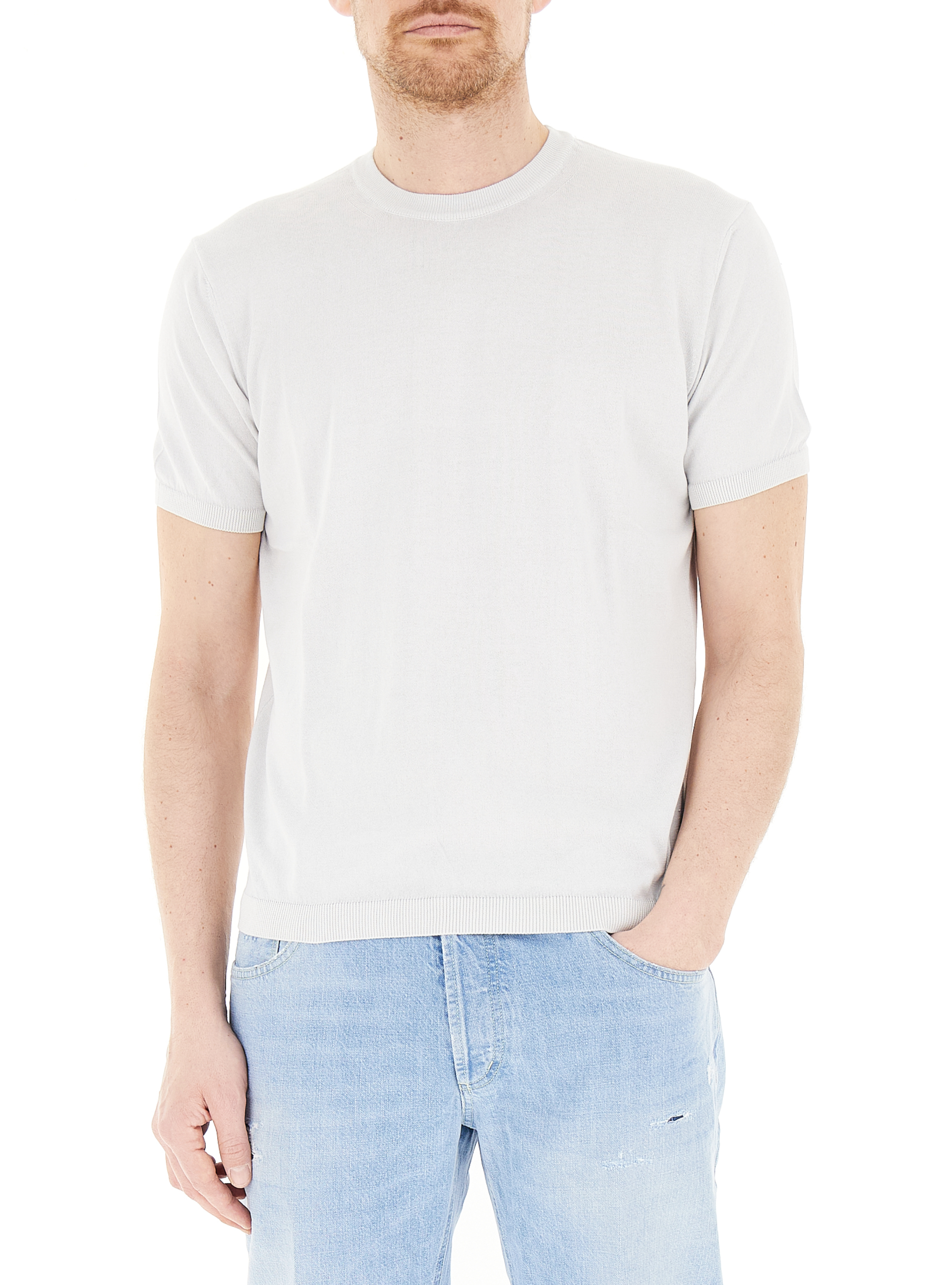 Maglia maniche corte GRIGIO GHIACCIO L