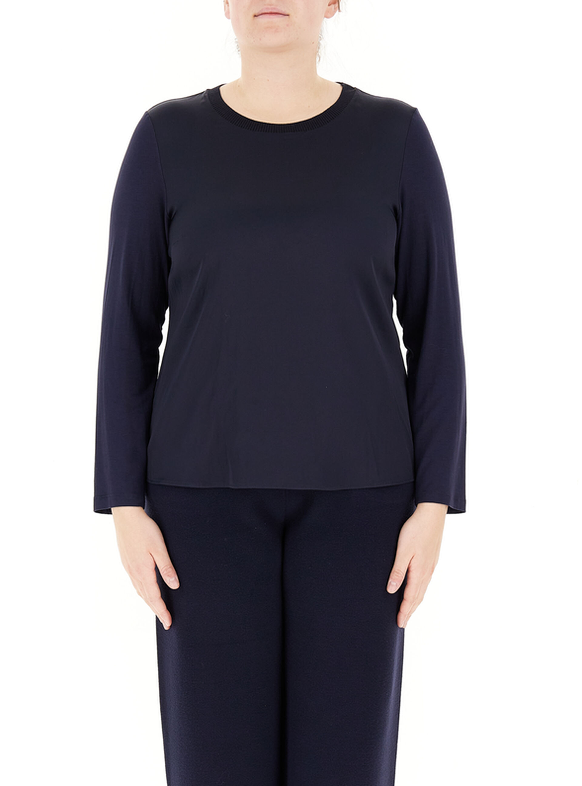 Blusa Girocollo BLU NOTTE