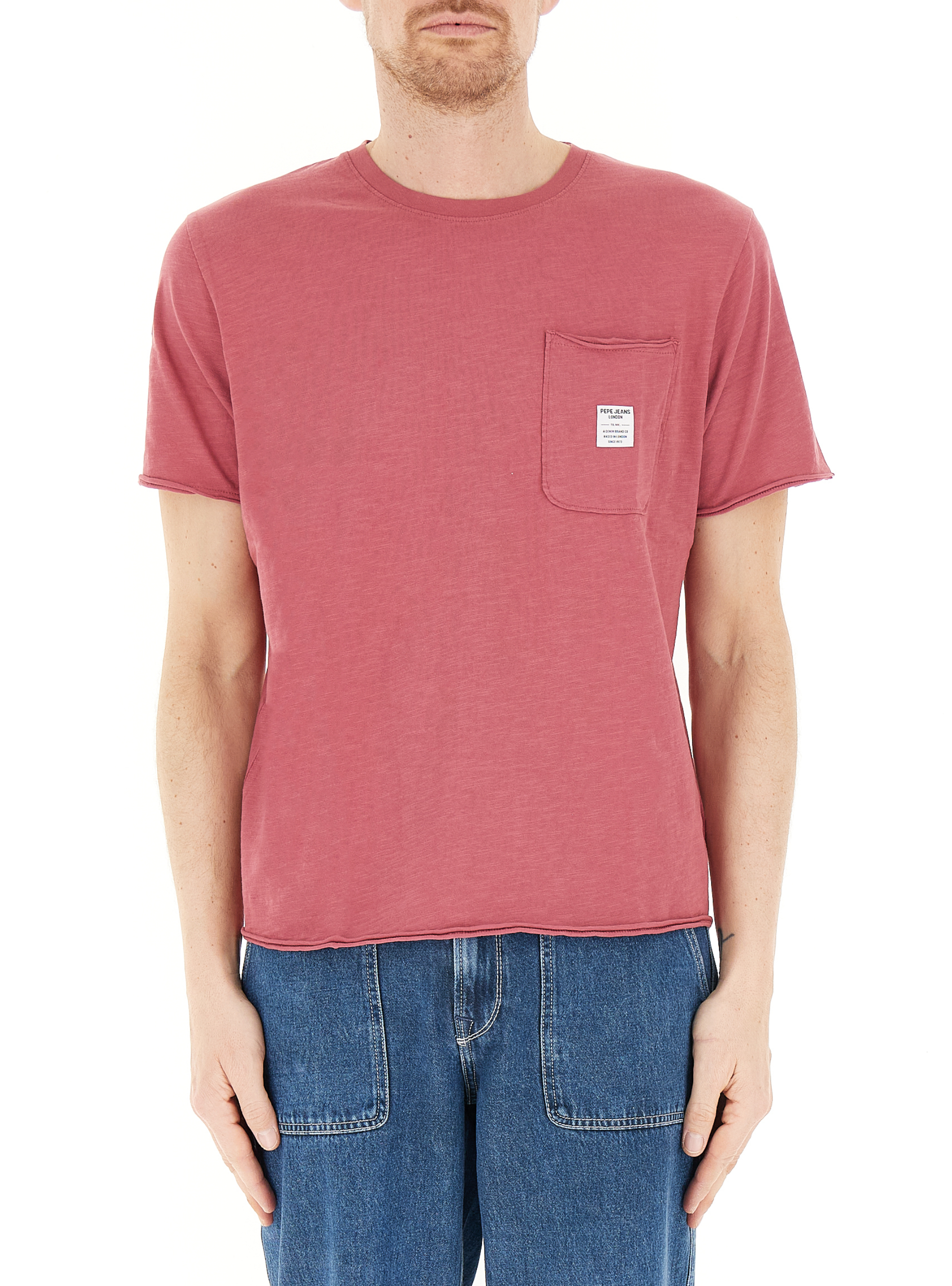 T-shirt girocollo ROSA ANTICO