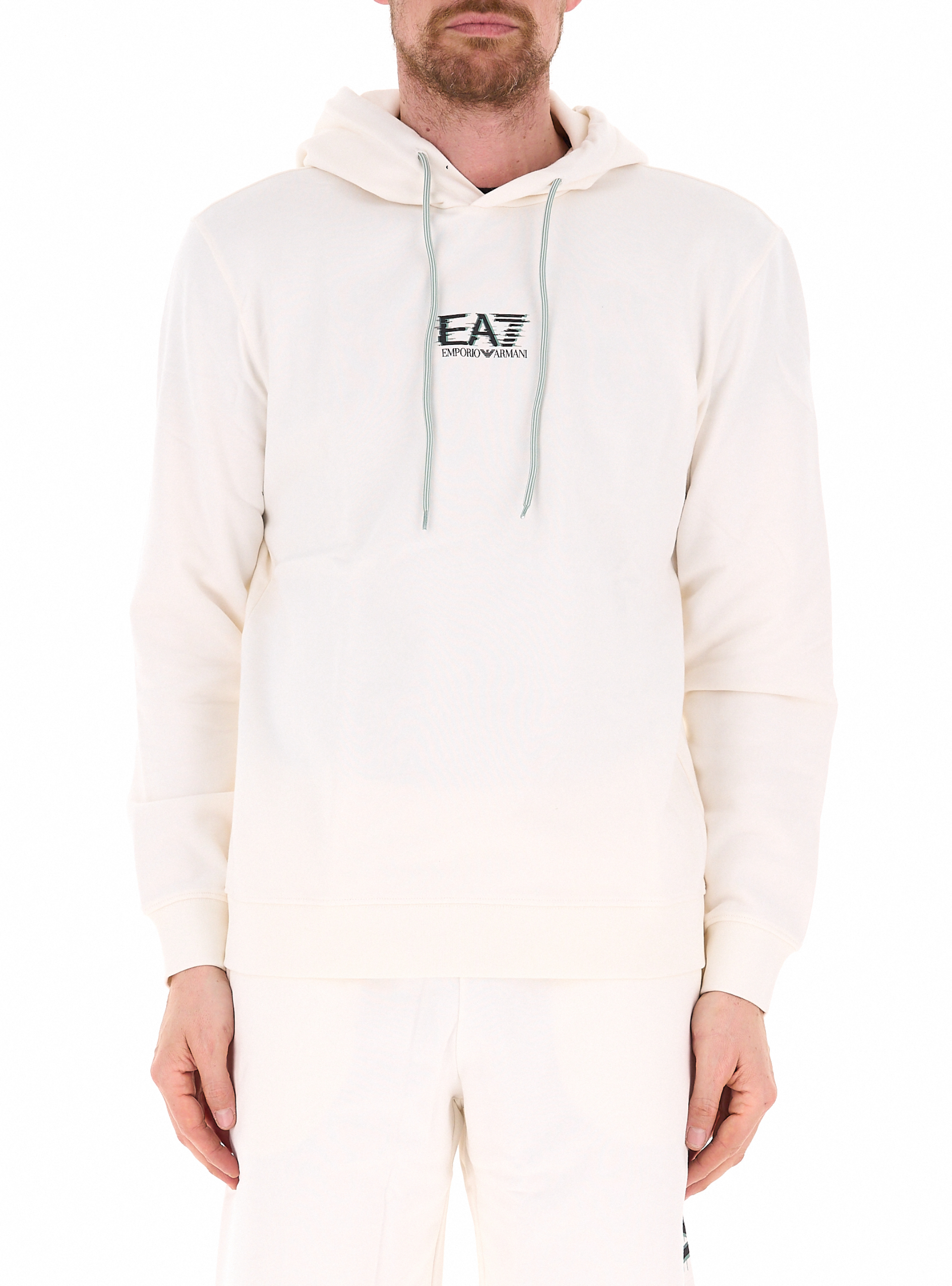 Felpa in cotone EA7 EMPORIO ARMANI