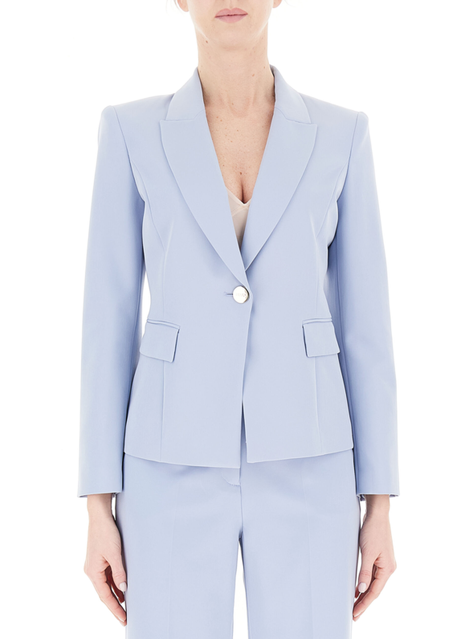 Blazer monopetto AZZURRO CHIARO 46