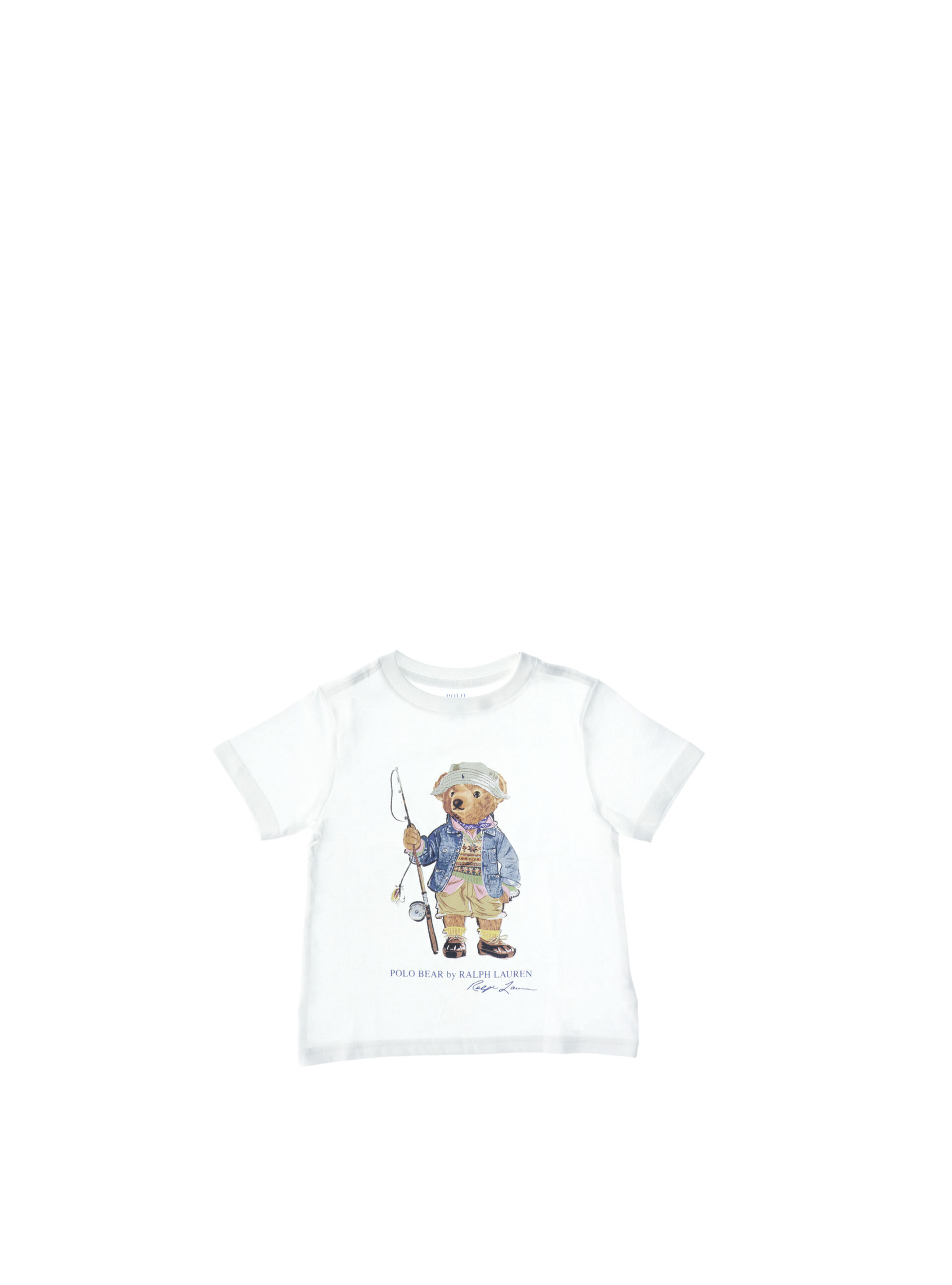 T-shirt girocollo POLO BOYS BIANCO 4