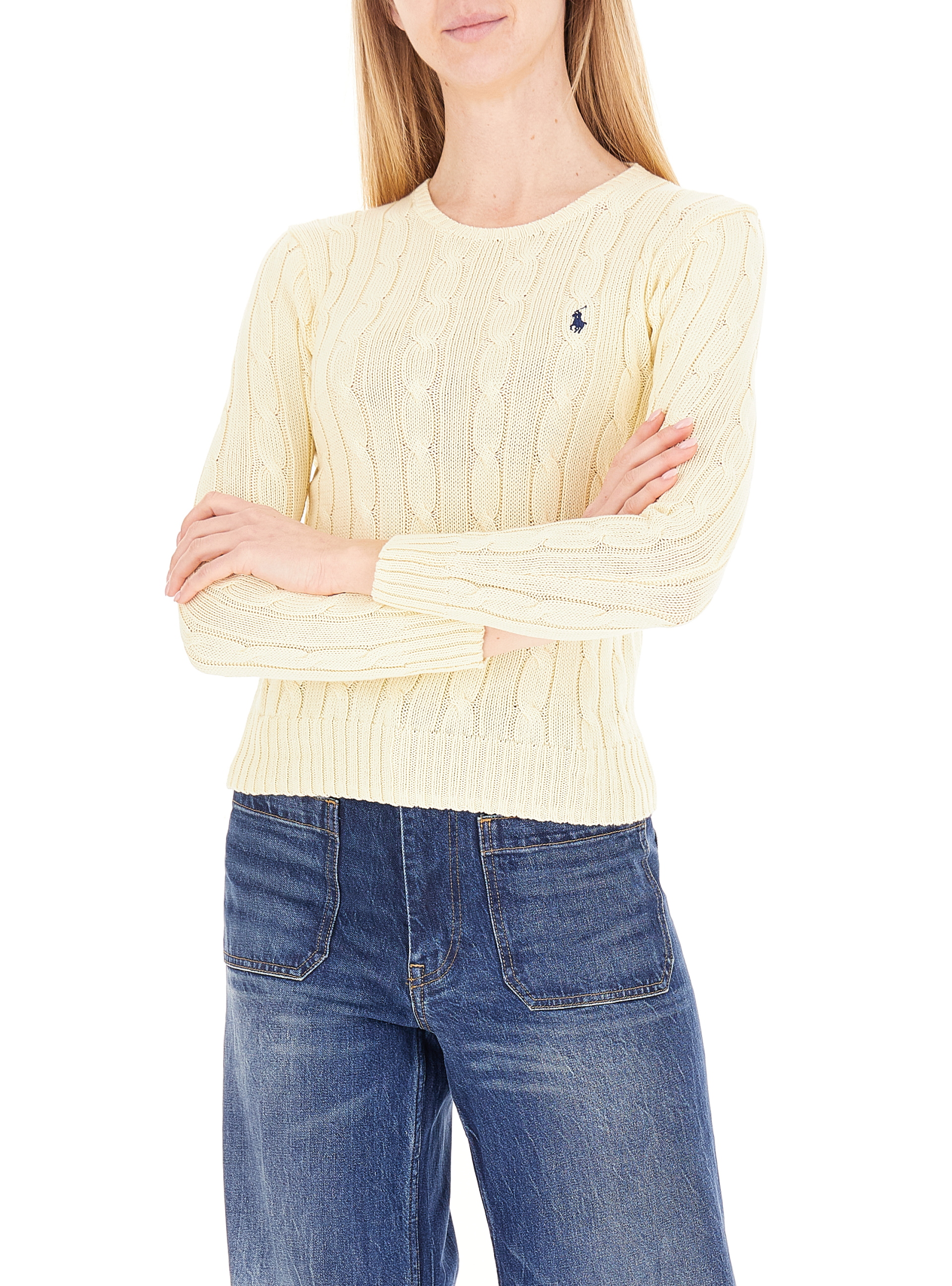 Maglione girocollo POLO CREMA L