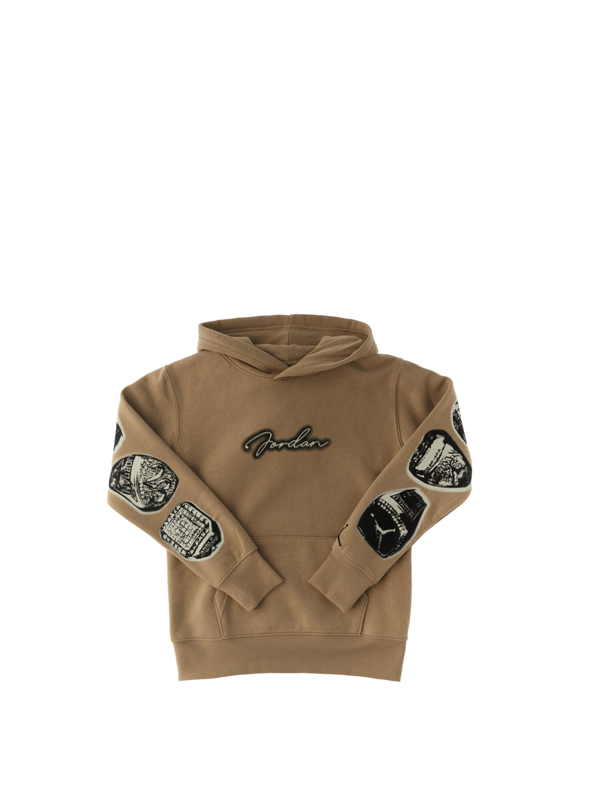 Felpa con cappuccio JORDAN NOCCIOLA 8-10