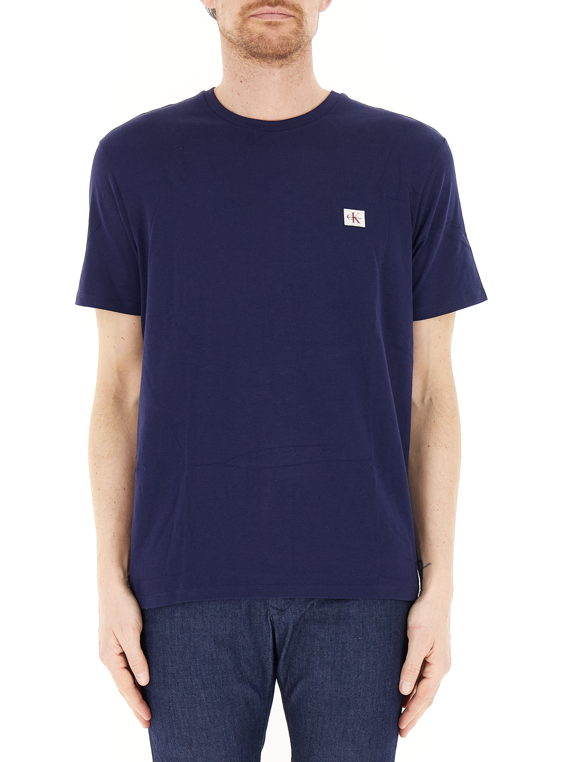 T-shirt girocollo BLU NAVY