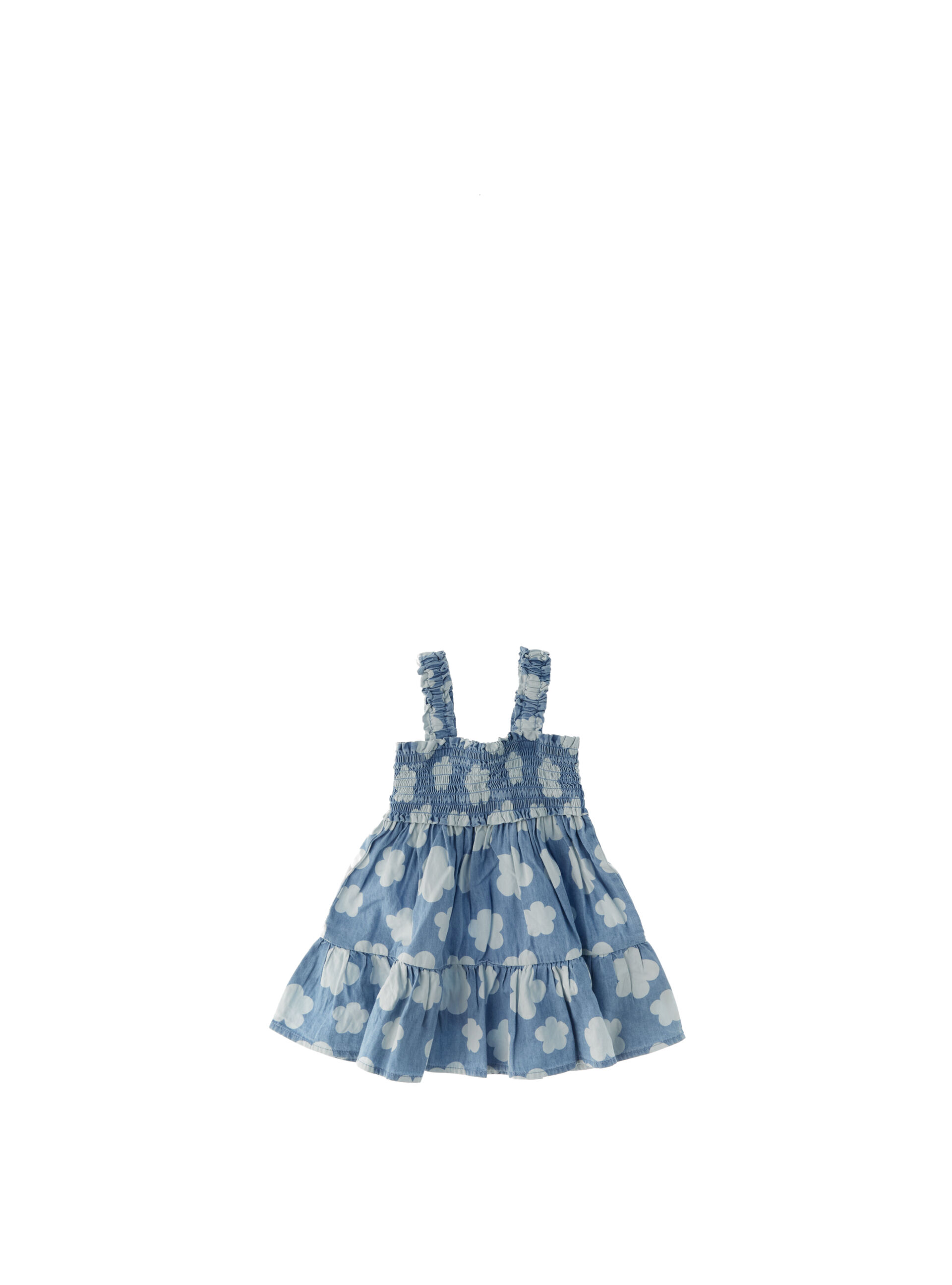 Abito in cotone AZZURRO POLVERE