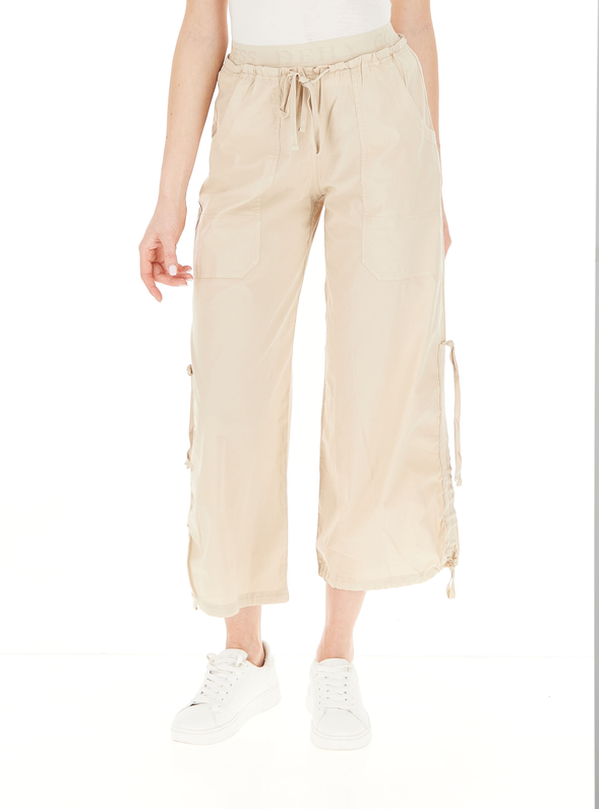 Pantalone vita elasticizzata BEIGE