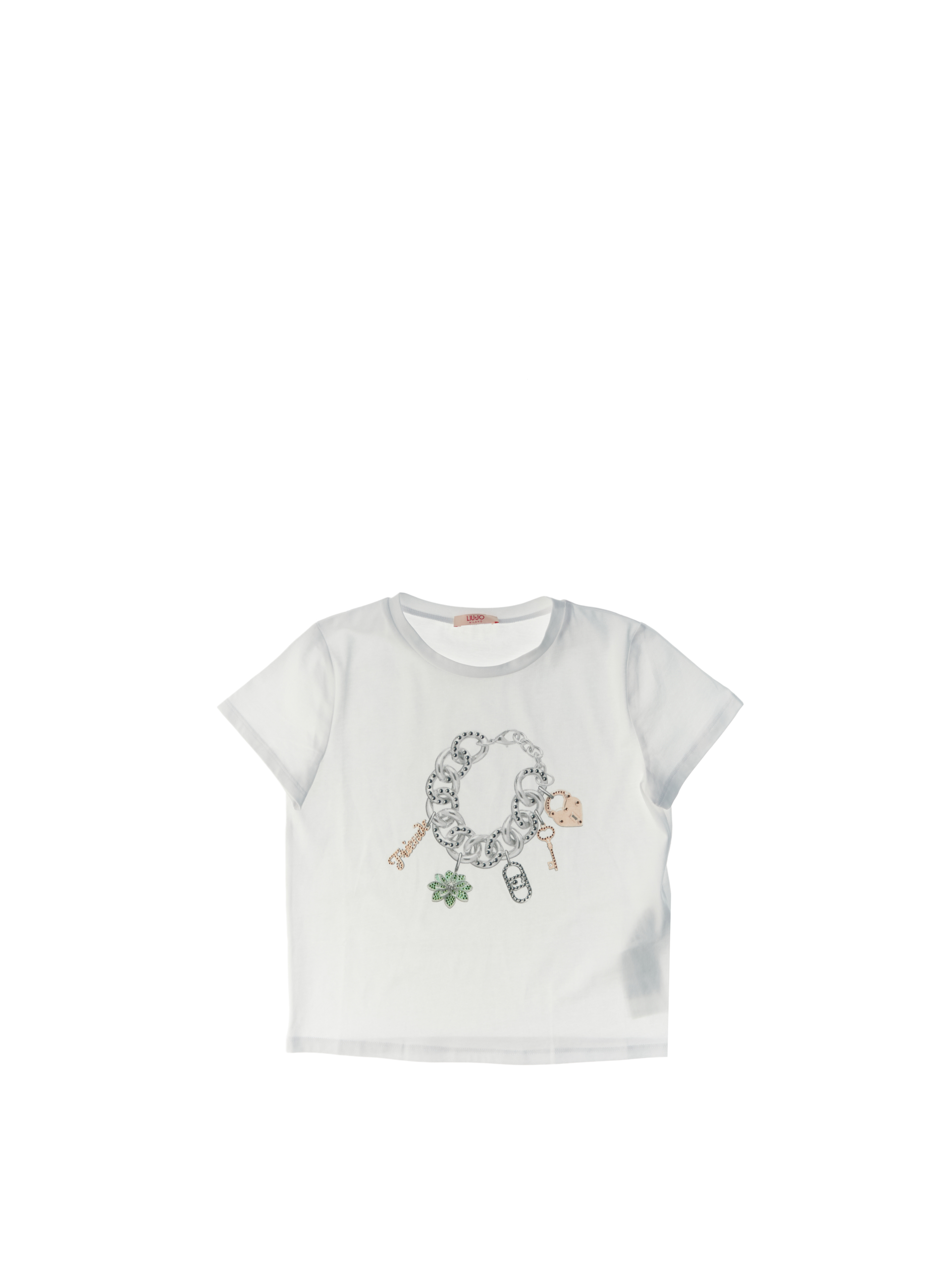 T-shirt girocollo JUNIOR PANNA