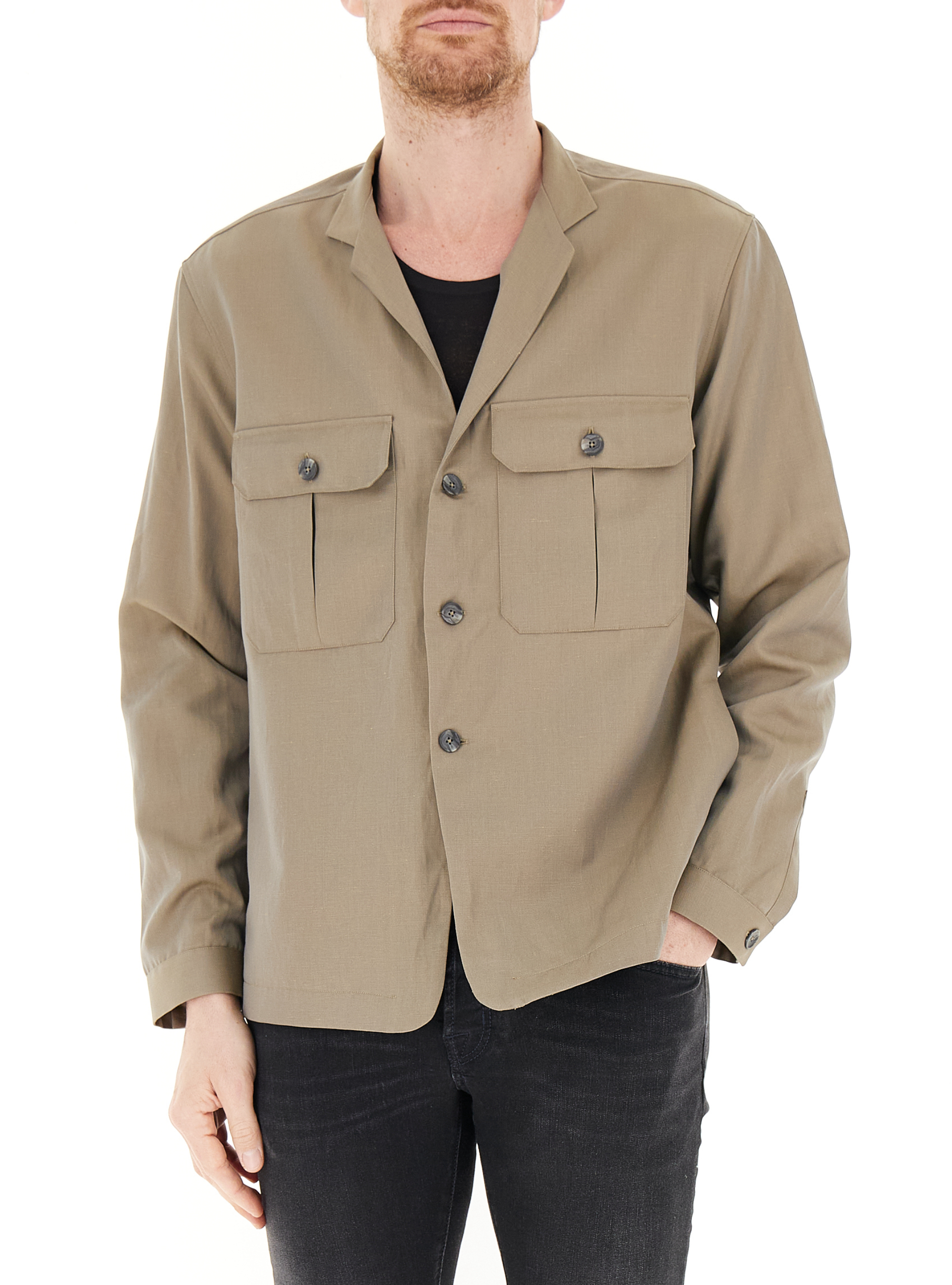Giacca overshirt MARRONE CHIARO