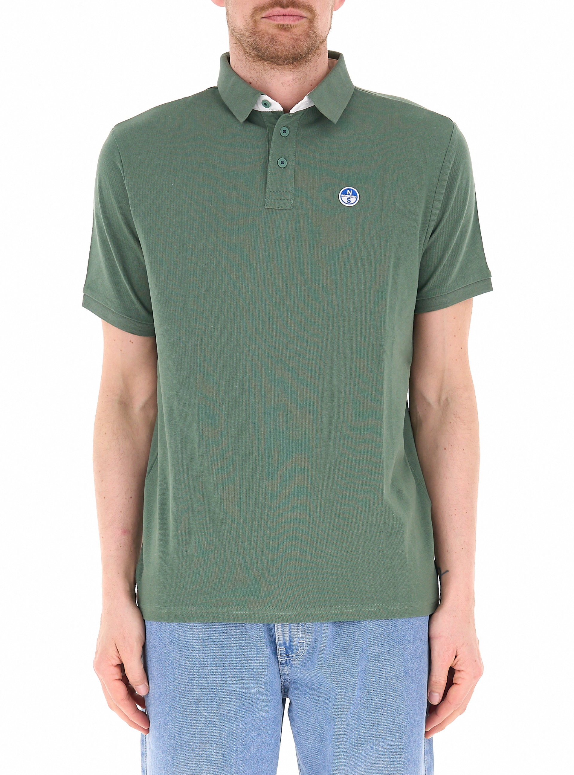 Polo maniche corte VERDE MILITARE