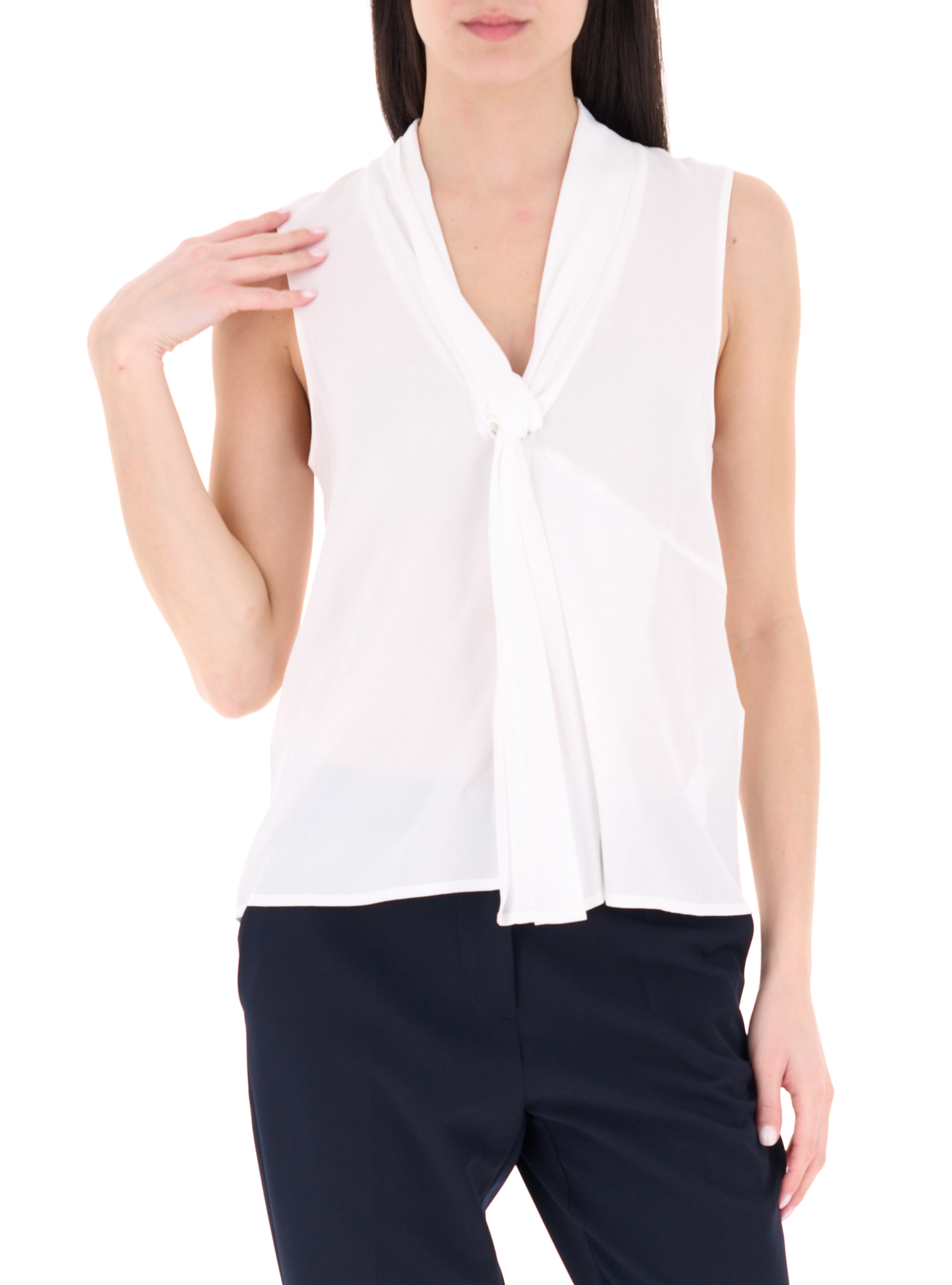 LIU JO Blusa in viscosa PANNA