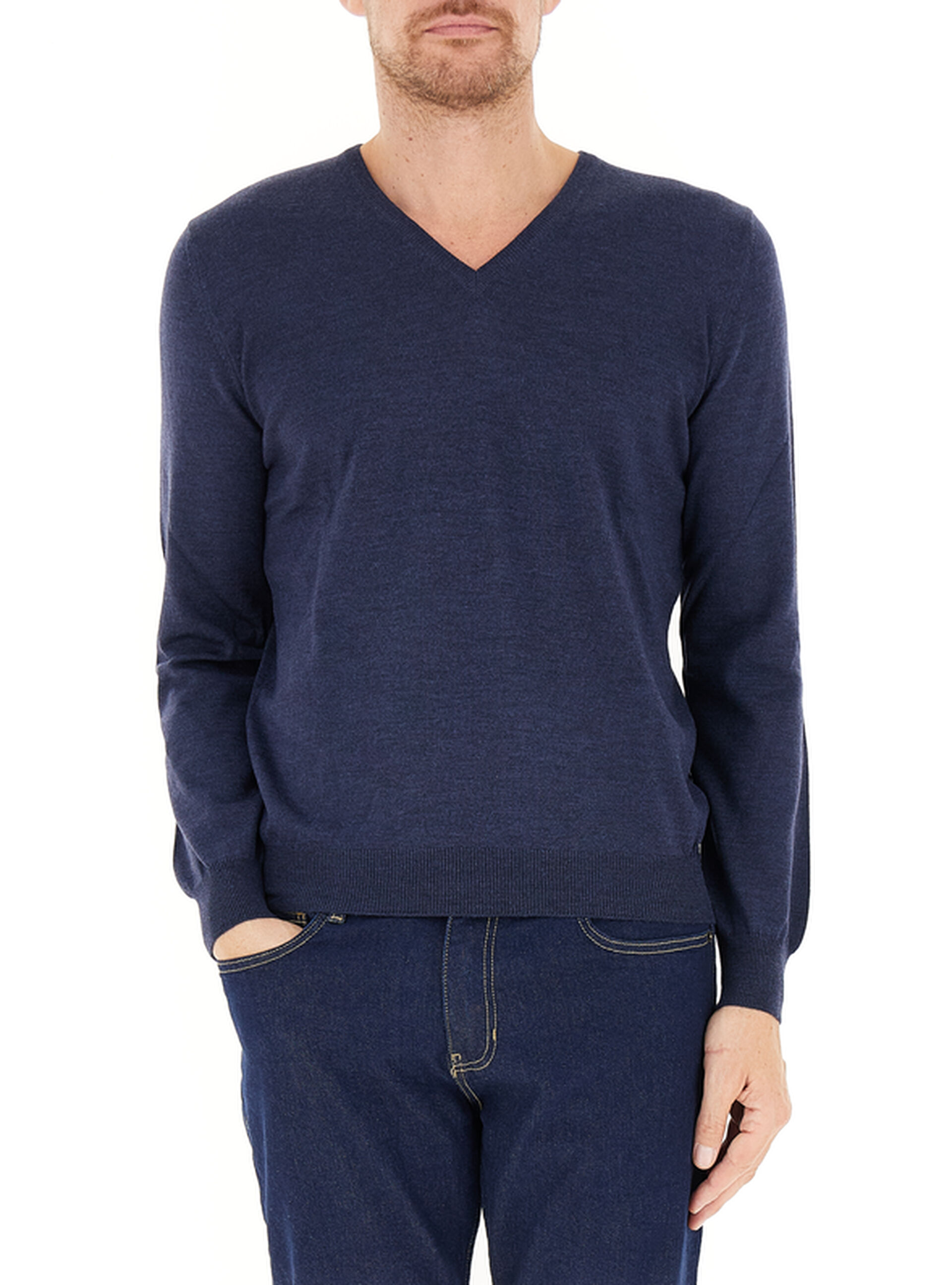 Maglia in lana BLU NAVY 48