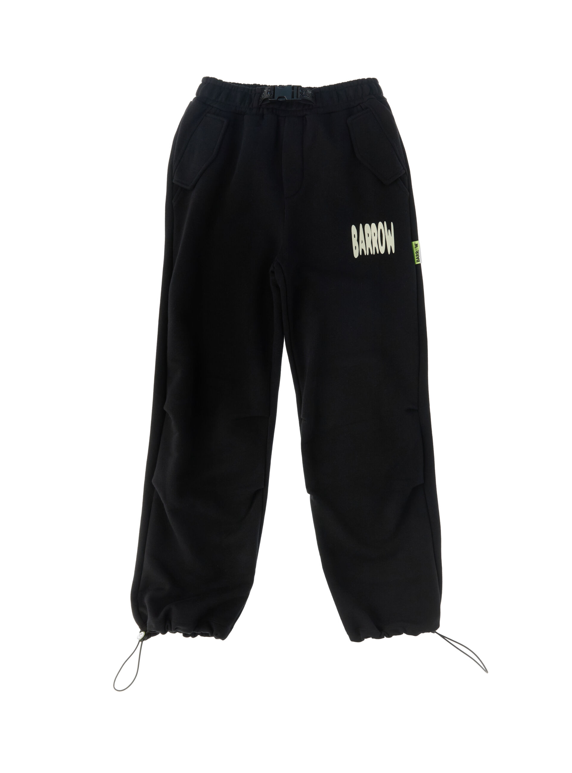 BARROW Pantalone in felpa NERO 12