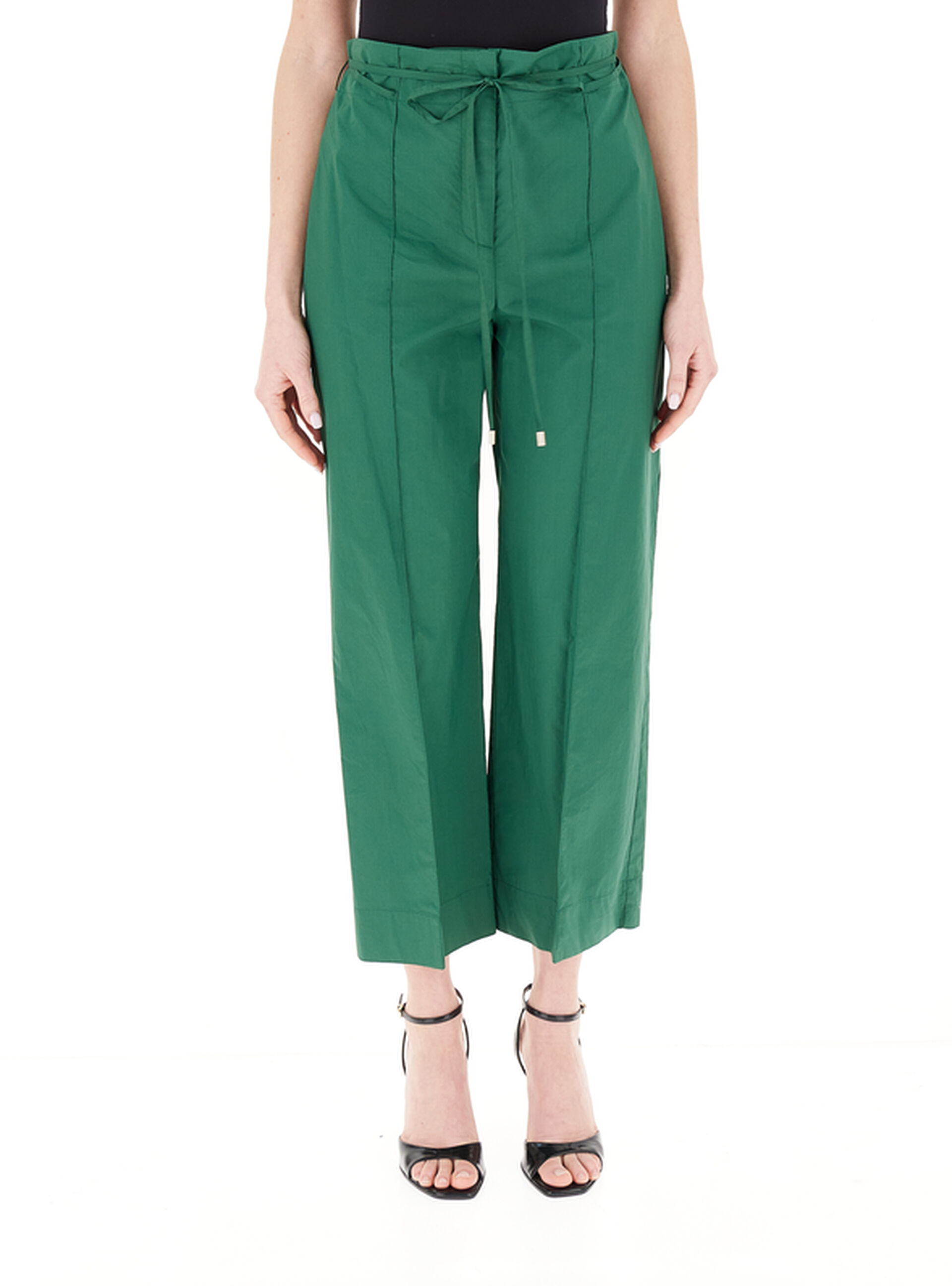LIU JO Pantalone wide leg VERDE