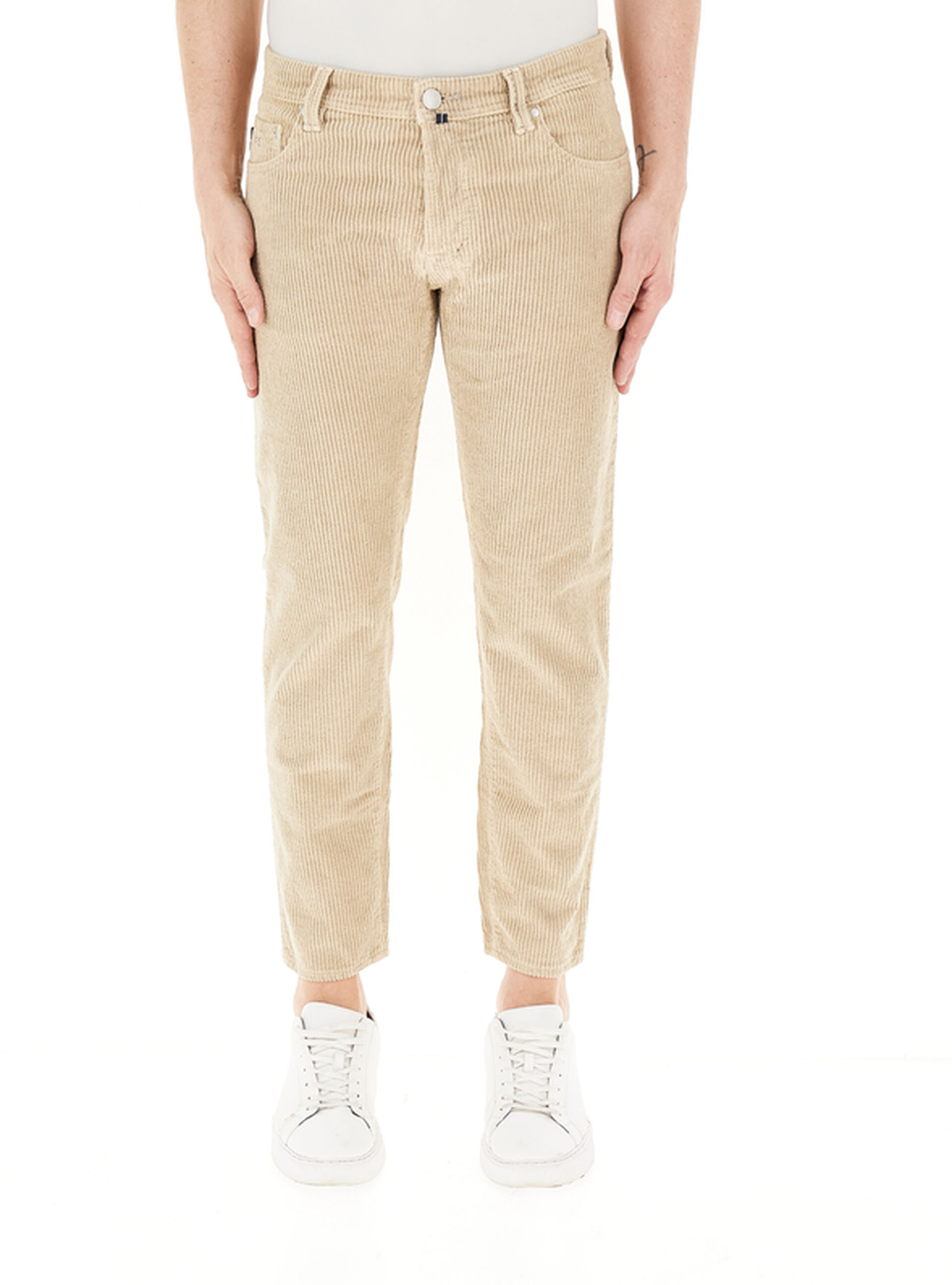 Pantalone in velluto SABBIA