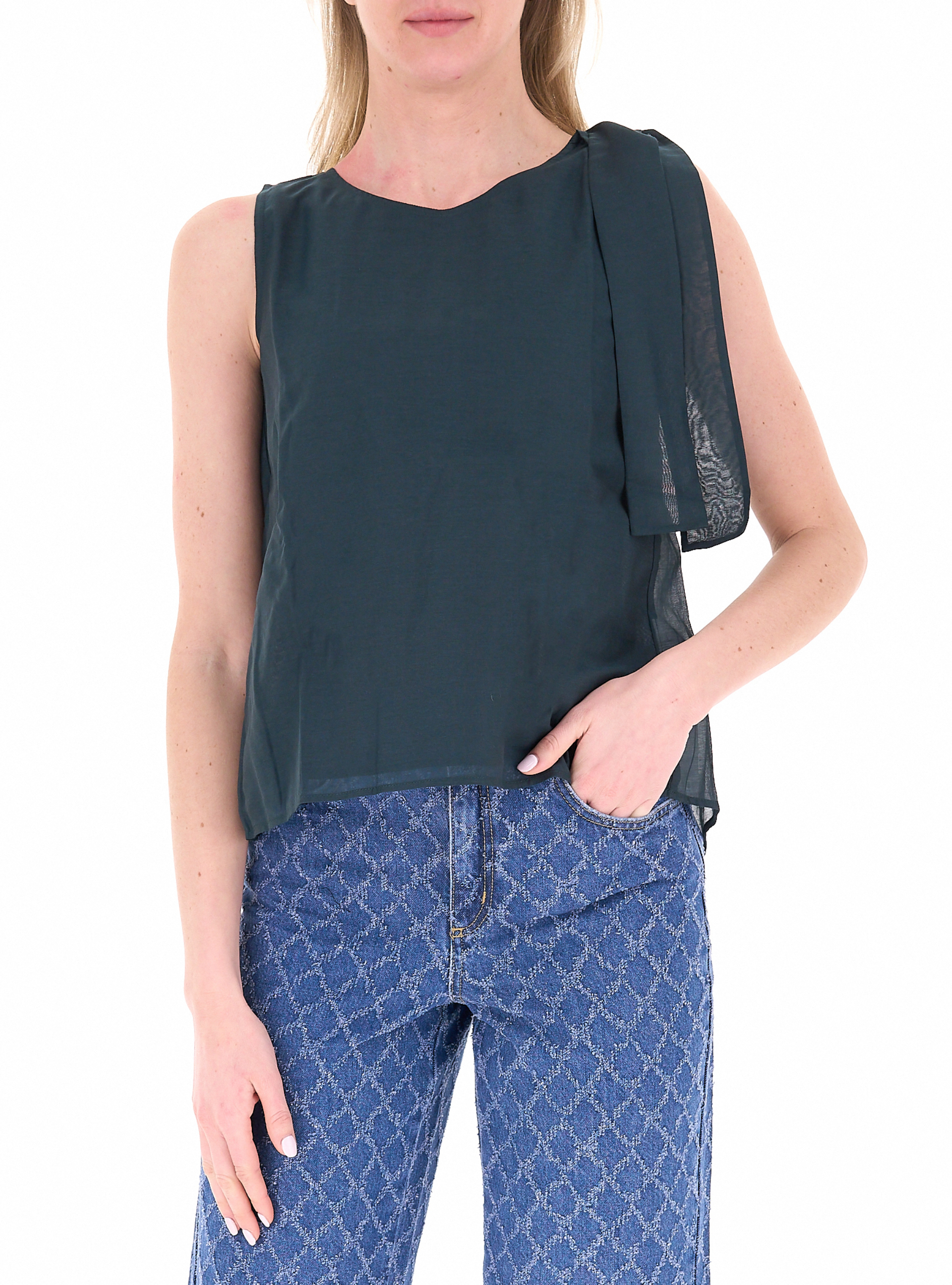 Top smanicato PETROLIO