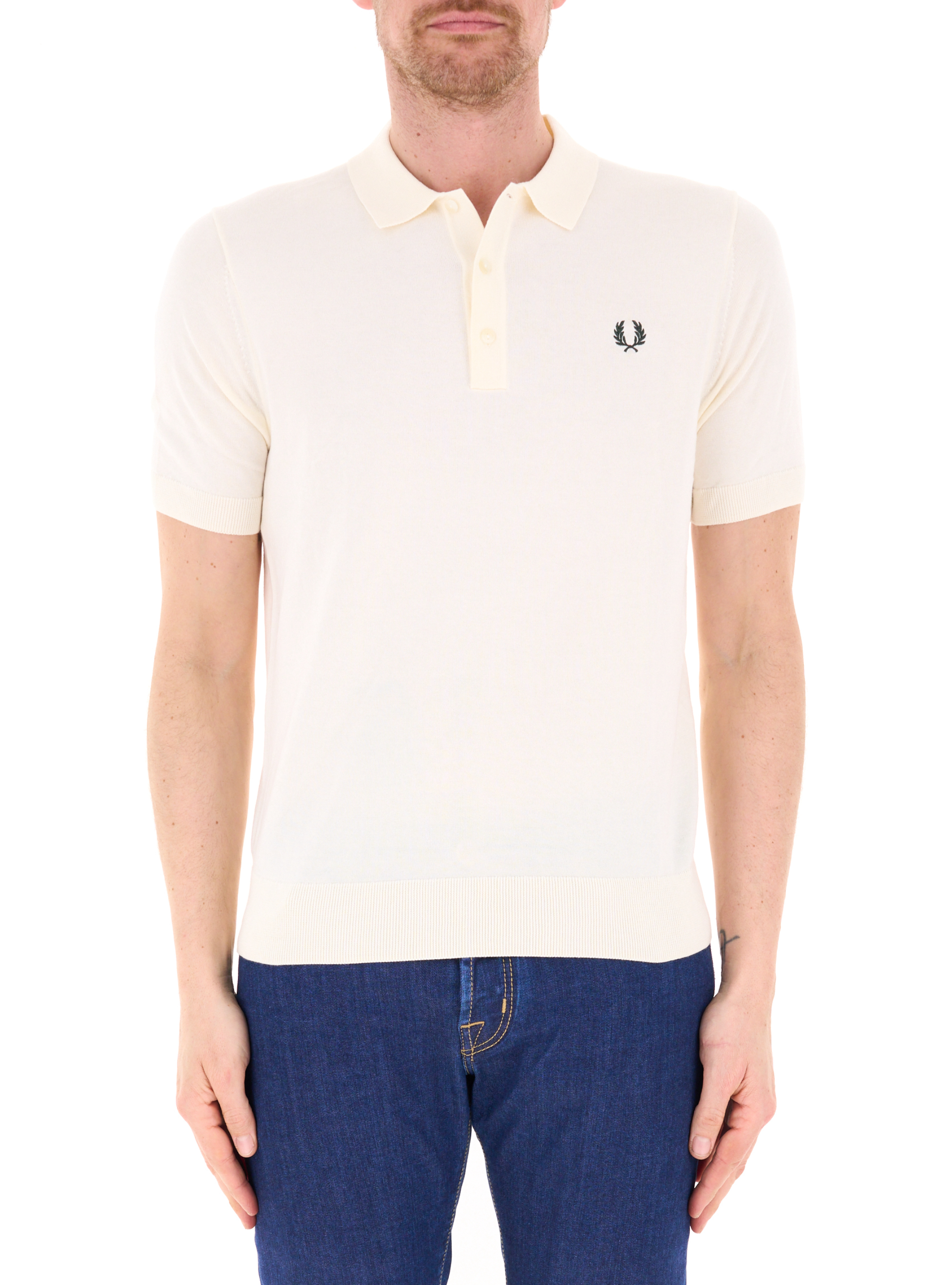 Fred Perry Polo in cotone AVORIO