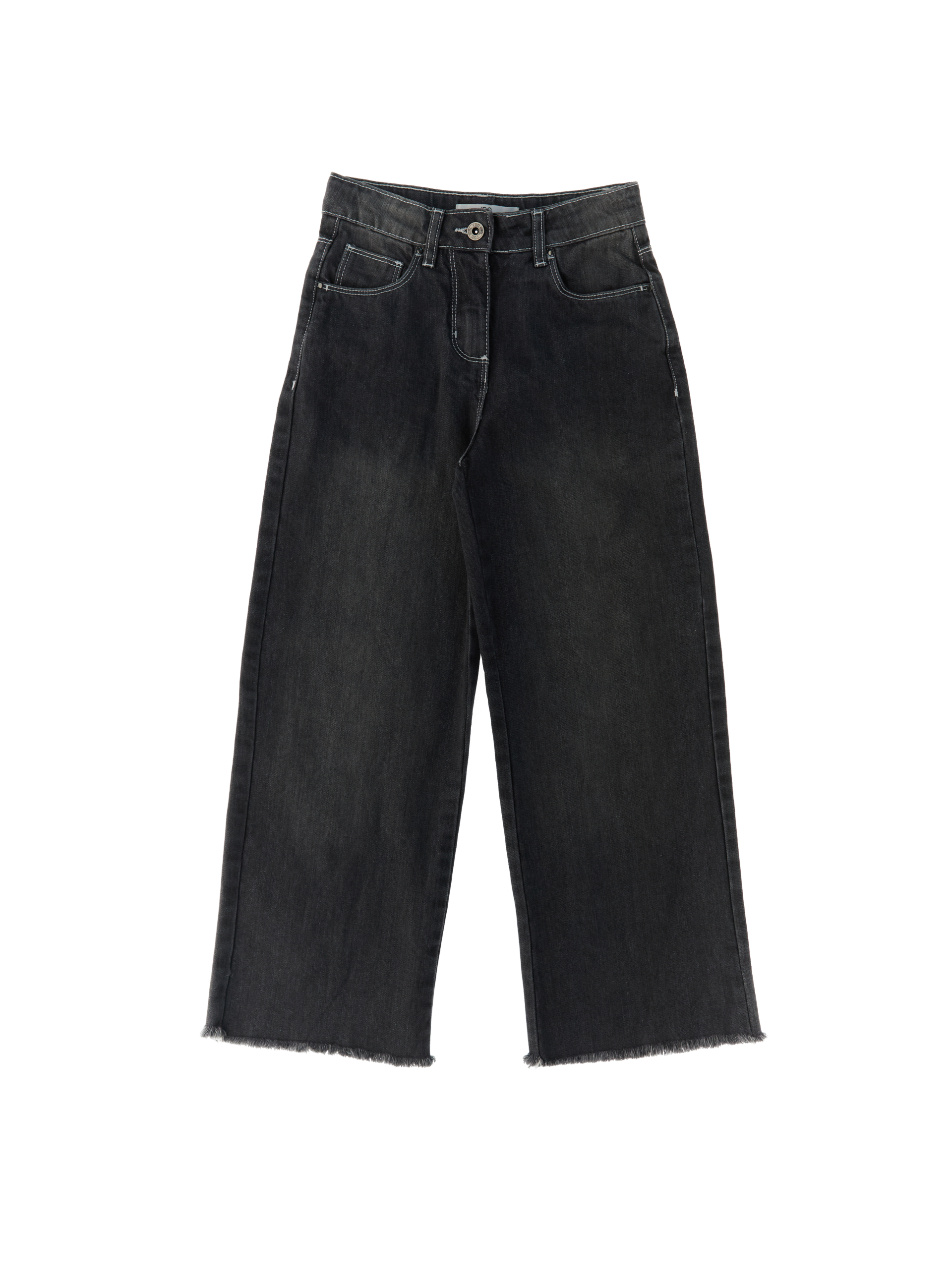 IDO Jeans wide leg NERO L