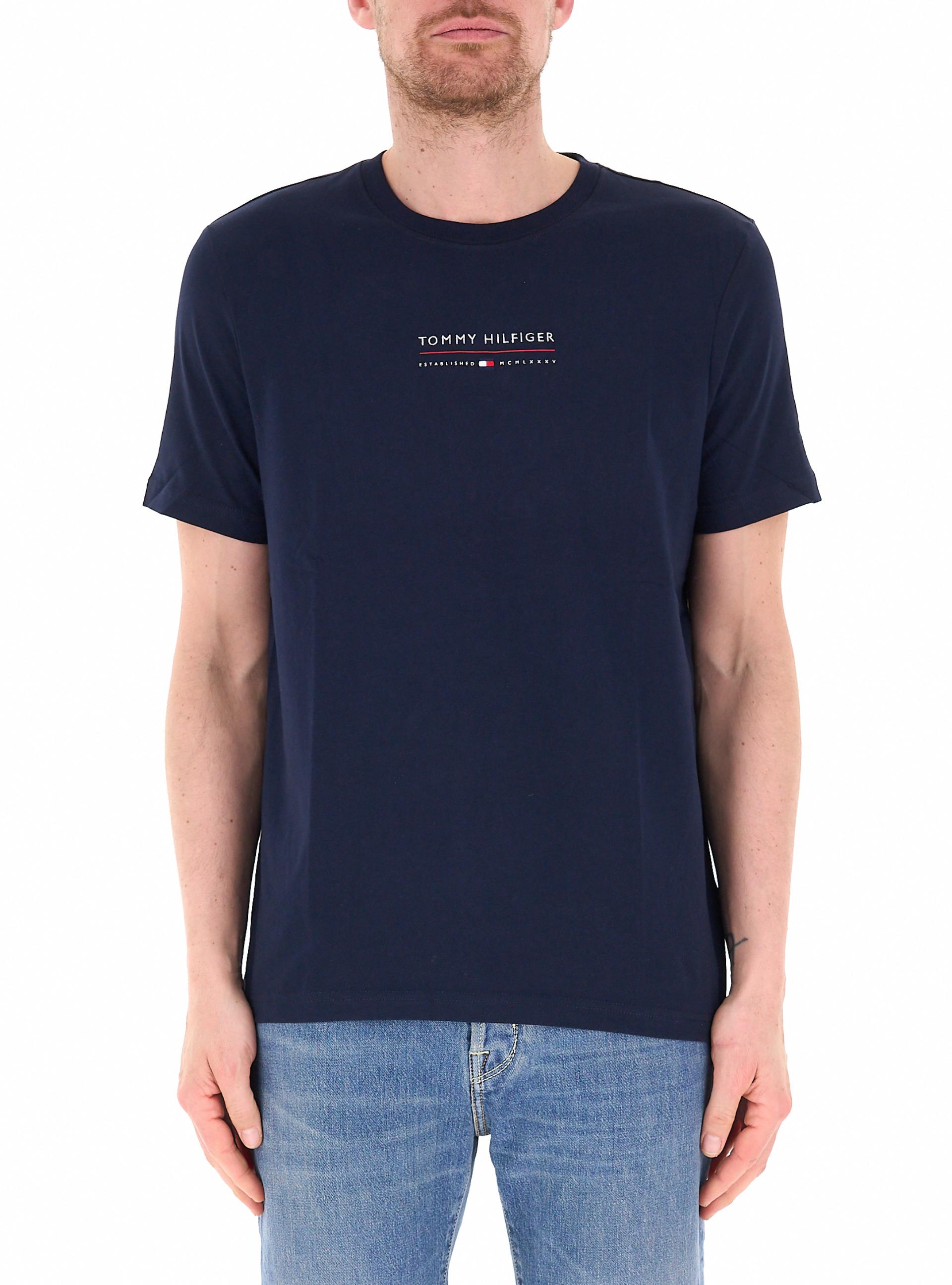 T-shirt girocollo BLU NAVY