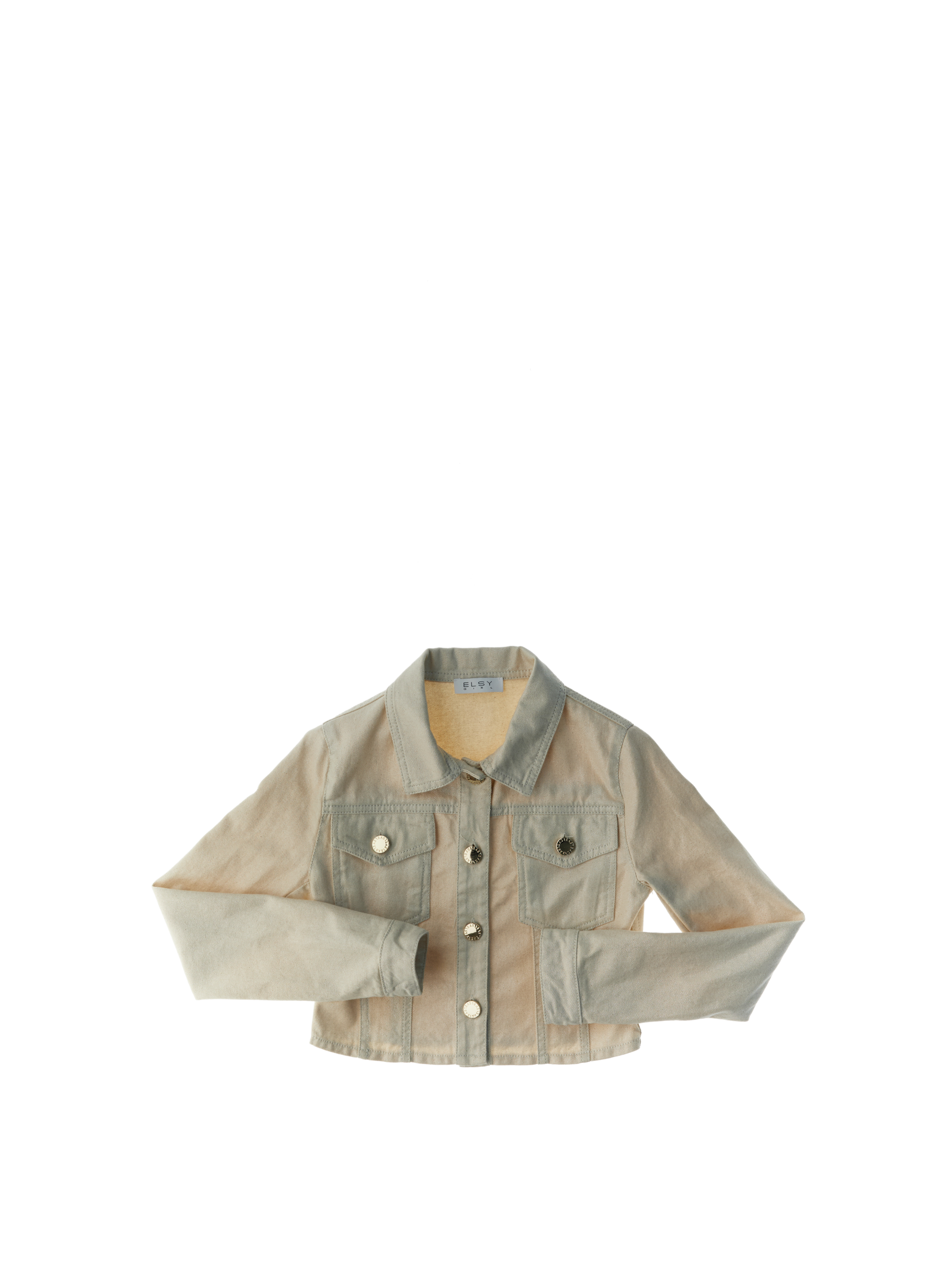 E.L.S.Y. Giacca in cotone BEIGE