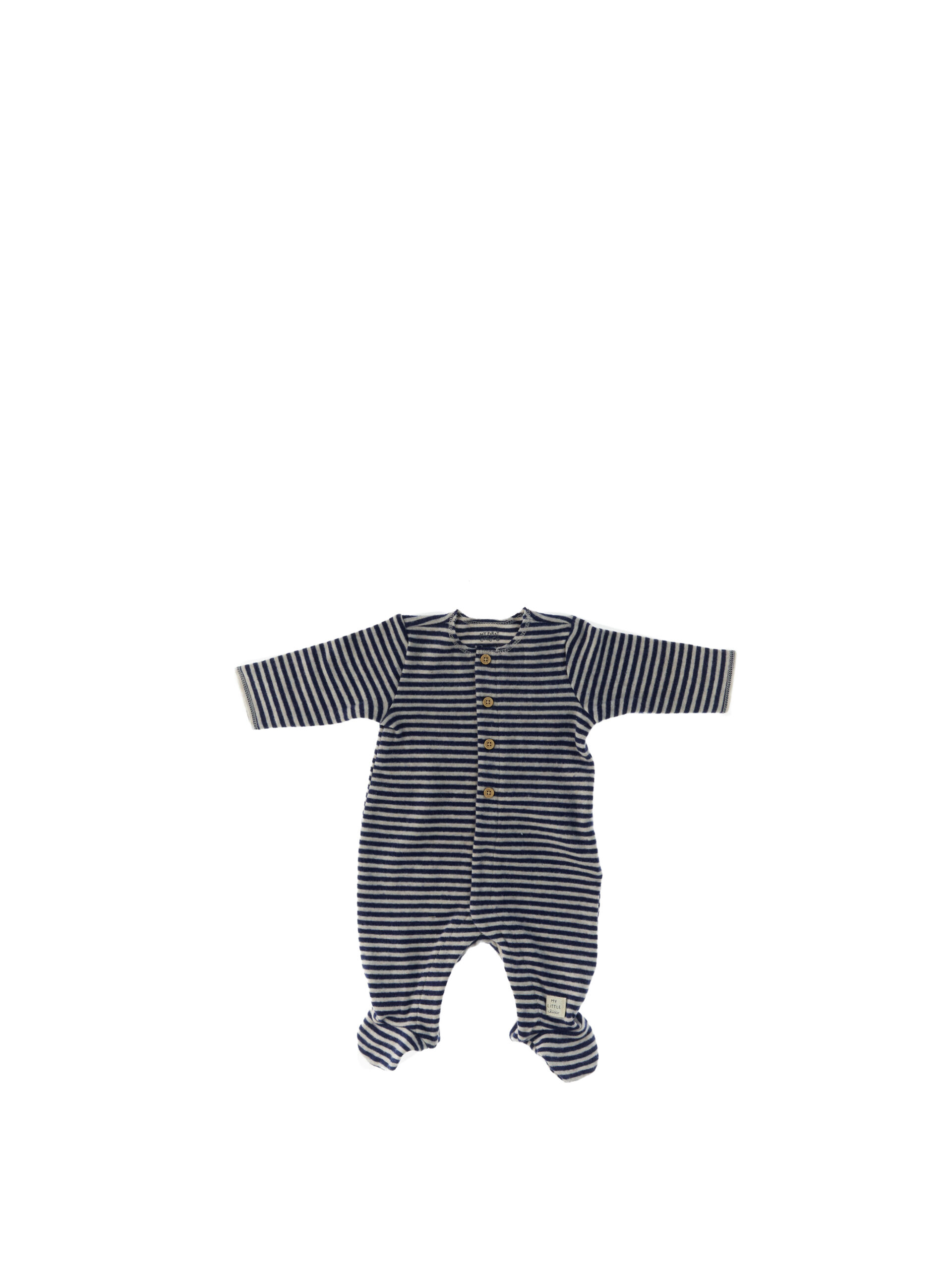 Tutina misto cotone BLU SCURO 076/12M