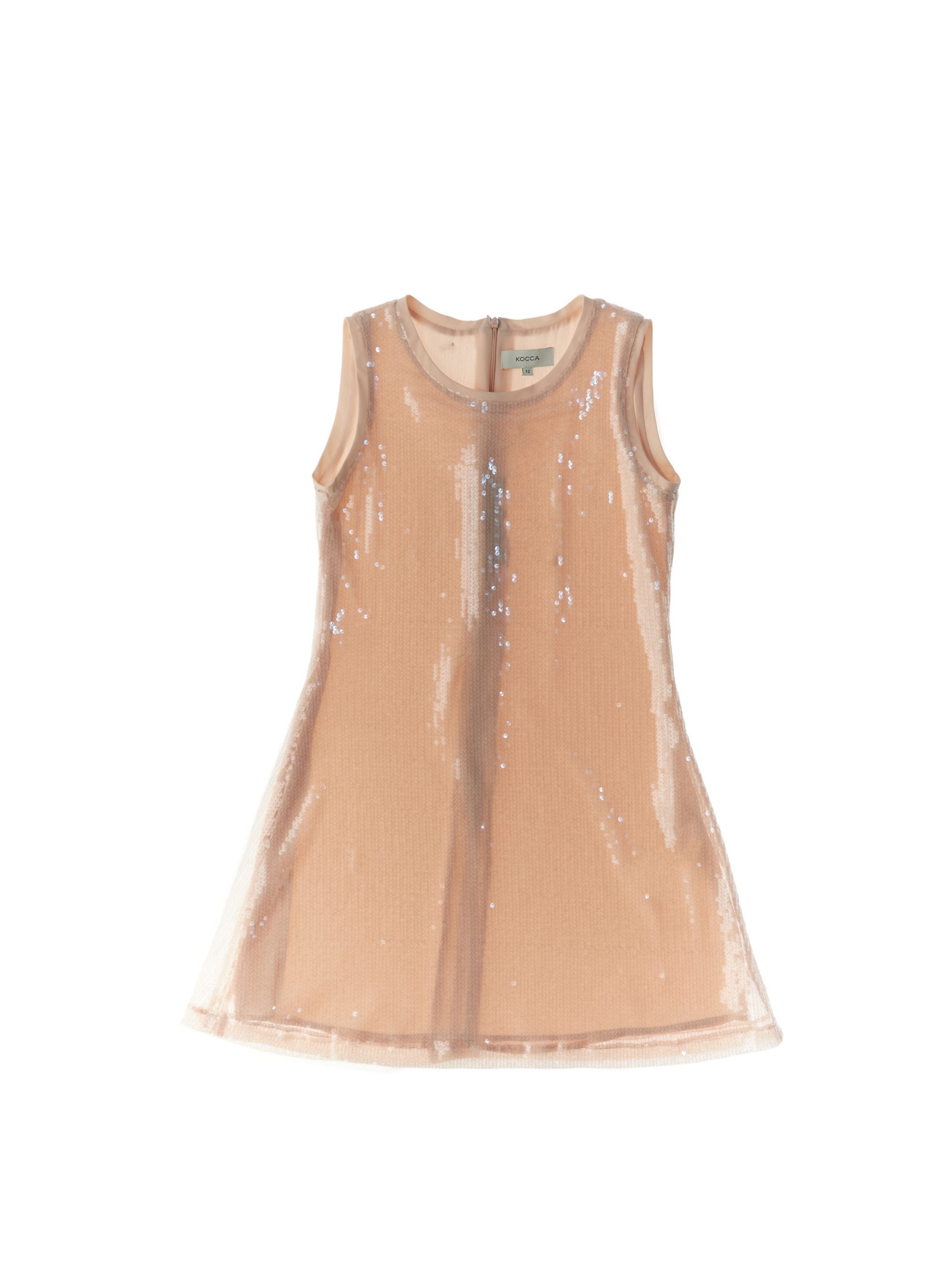 Abito con paillettes ROSA CHIARO