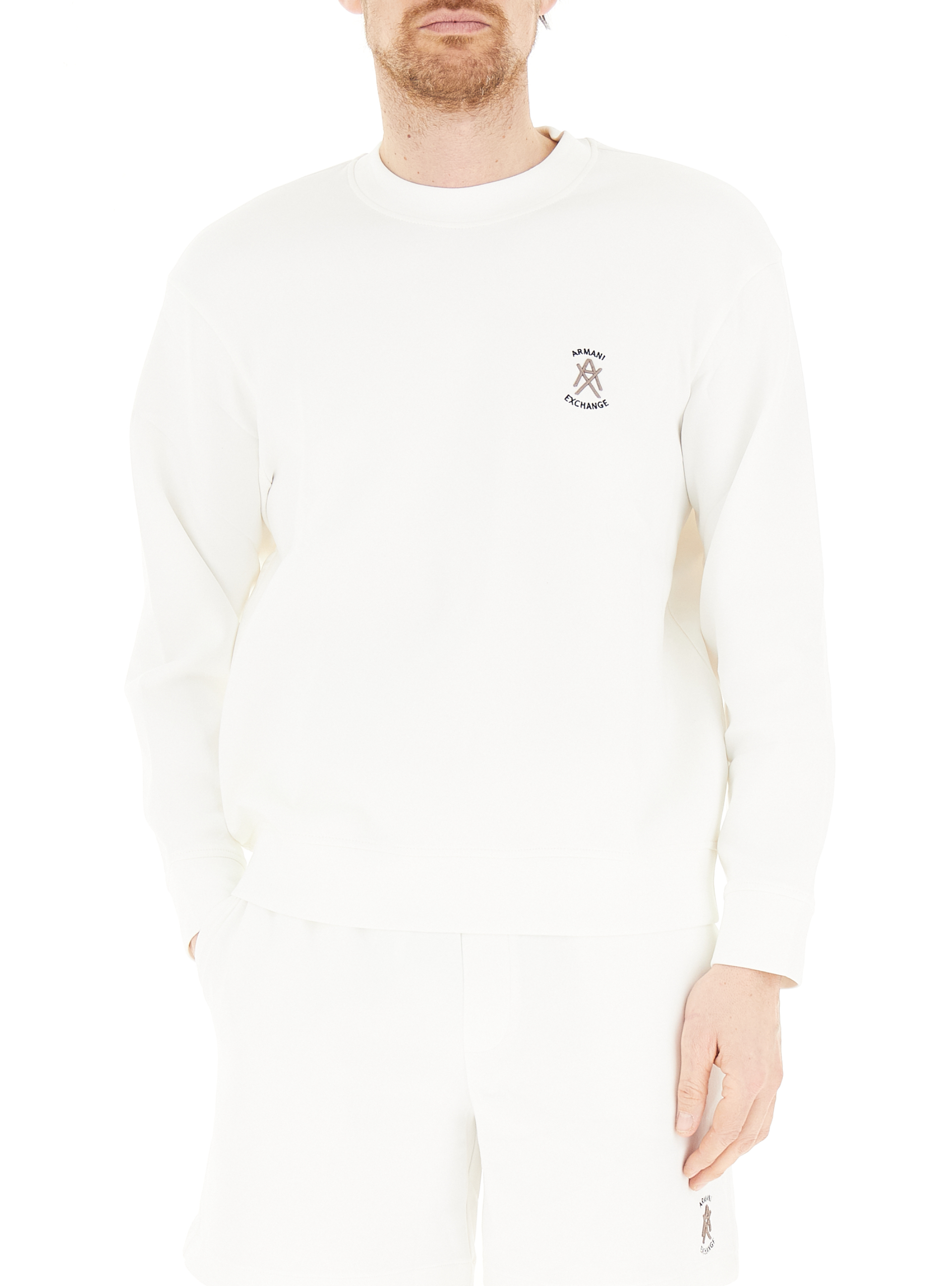 Felpa girocollo PANNA XL