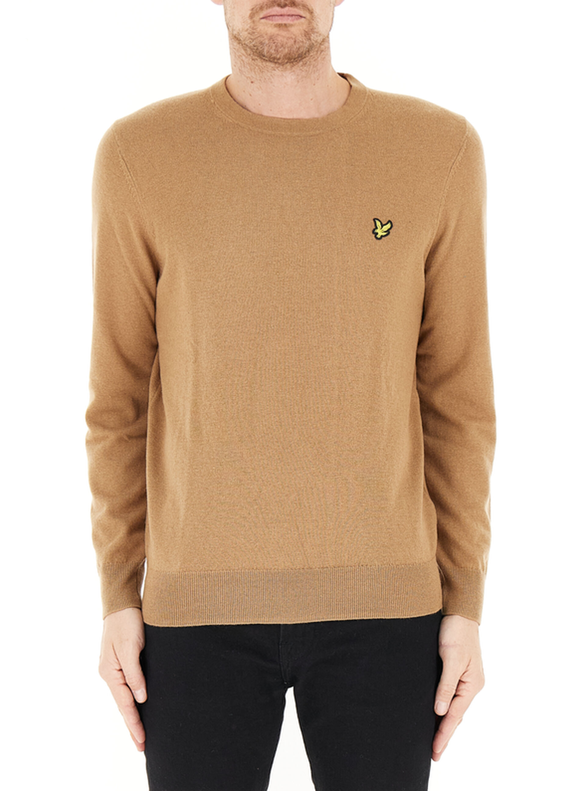 Maglione girocollo CAMMELLO