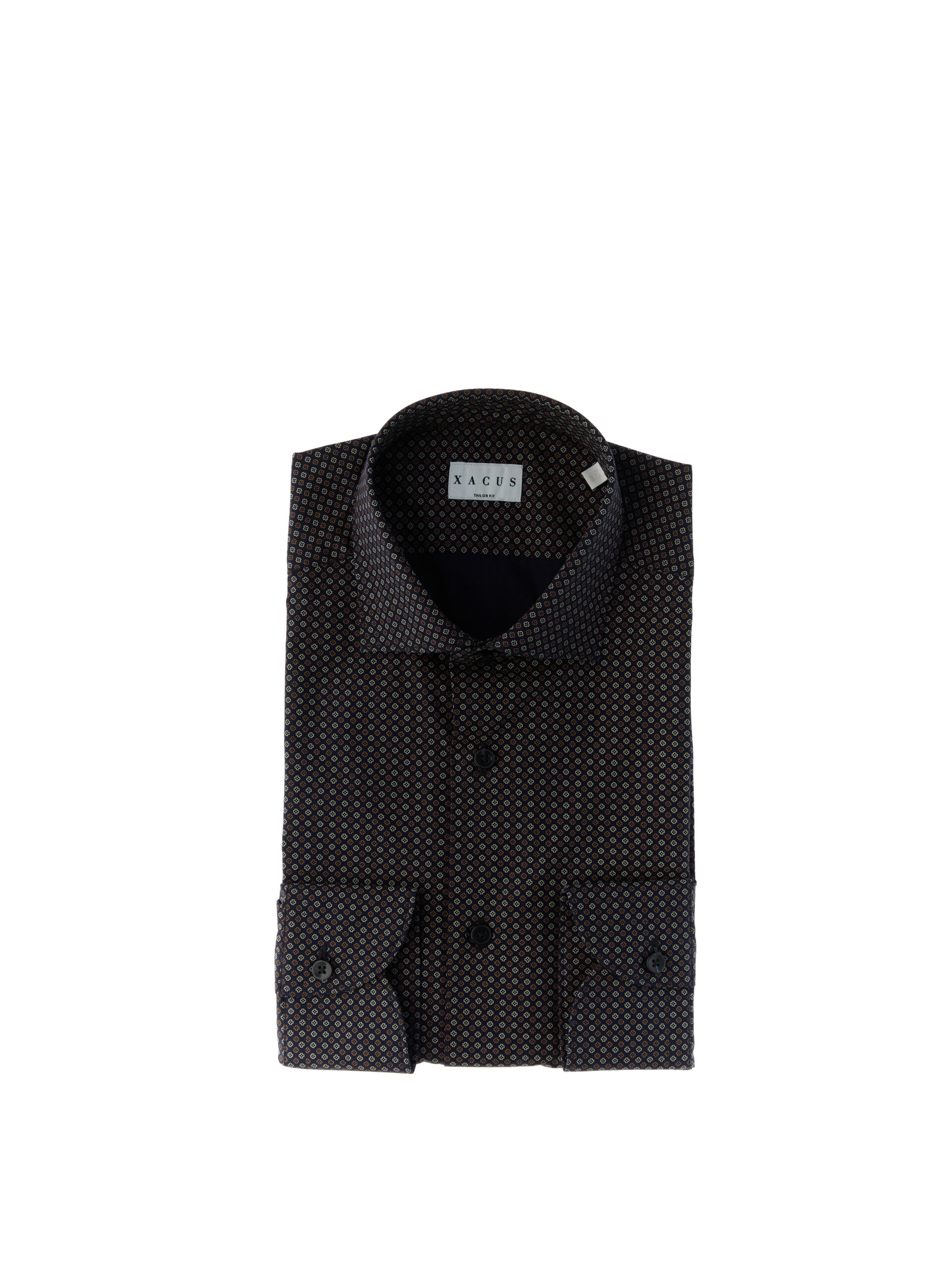XACUS Camicia maniche lunghe NERO