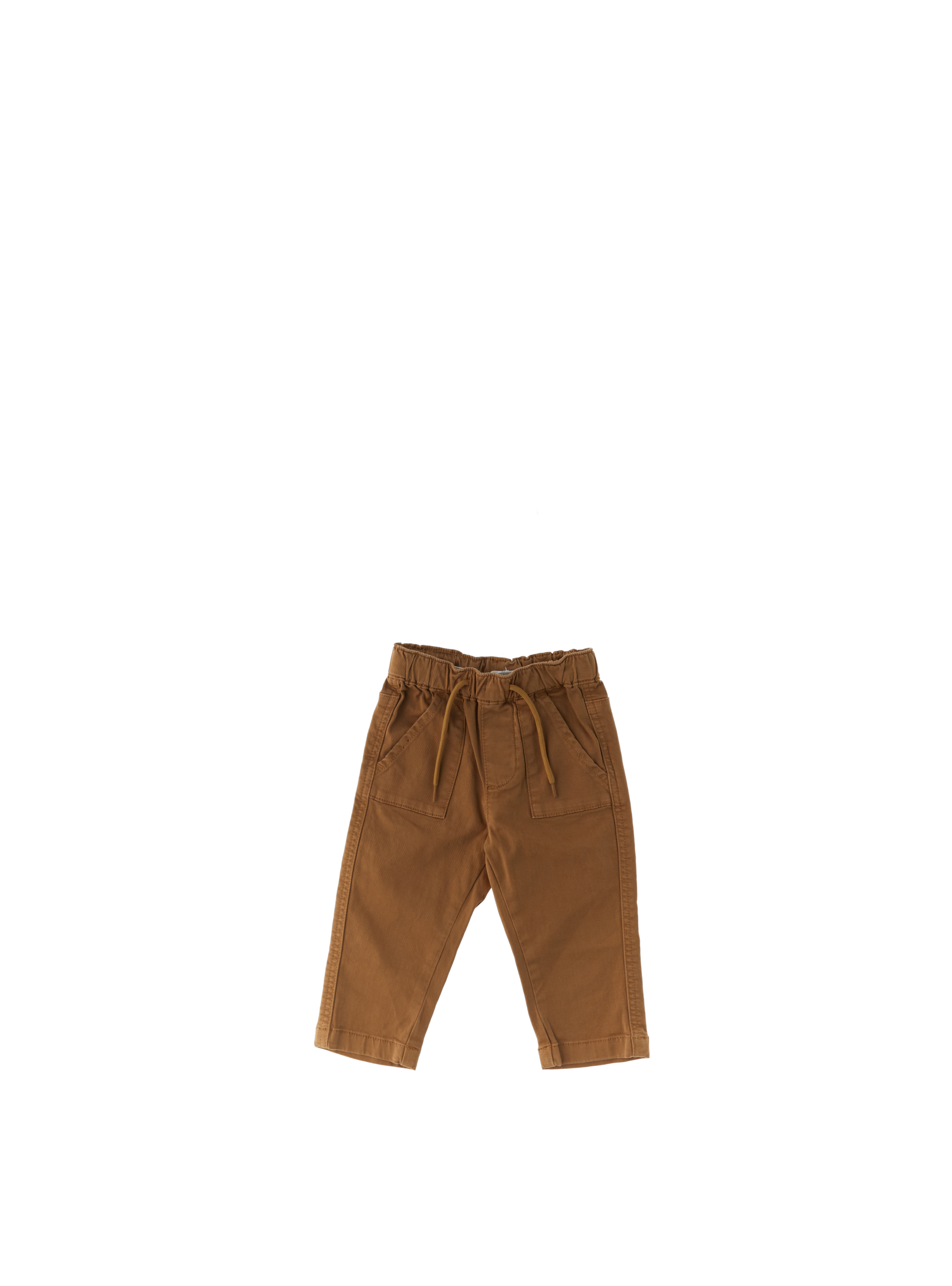 IDO Pantalone in cotone TABACCO