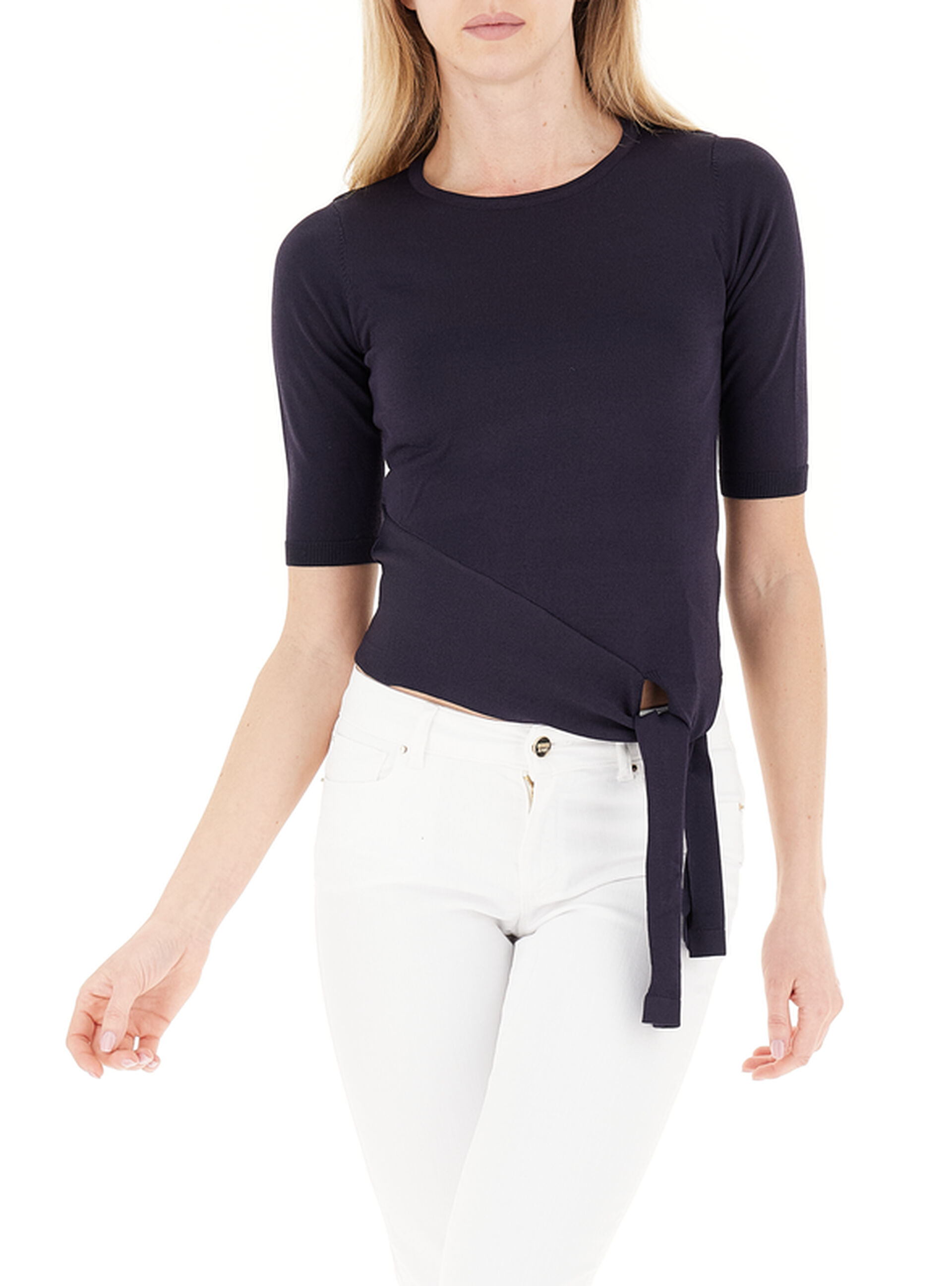 Maglia girocollo BLU NAVY L