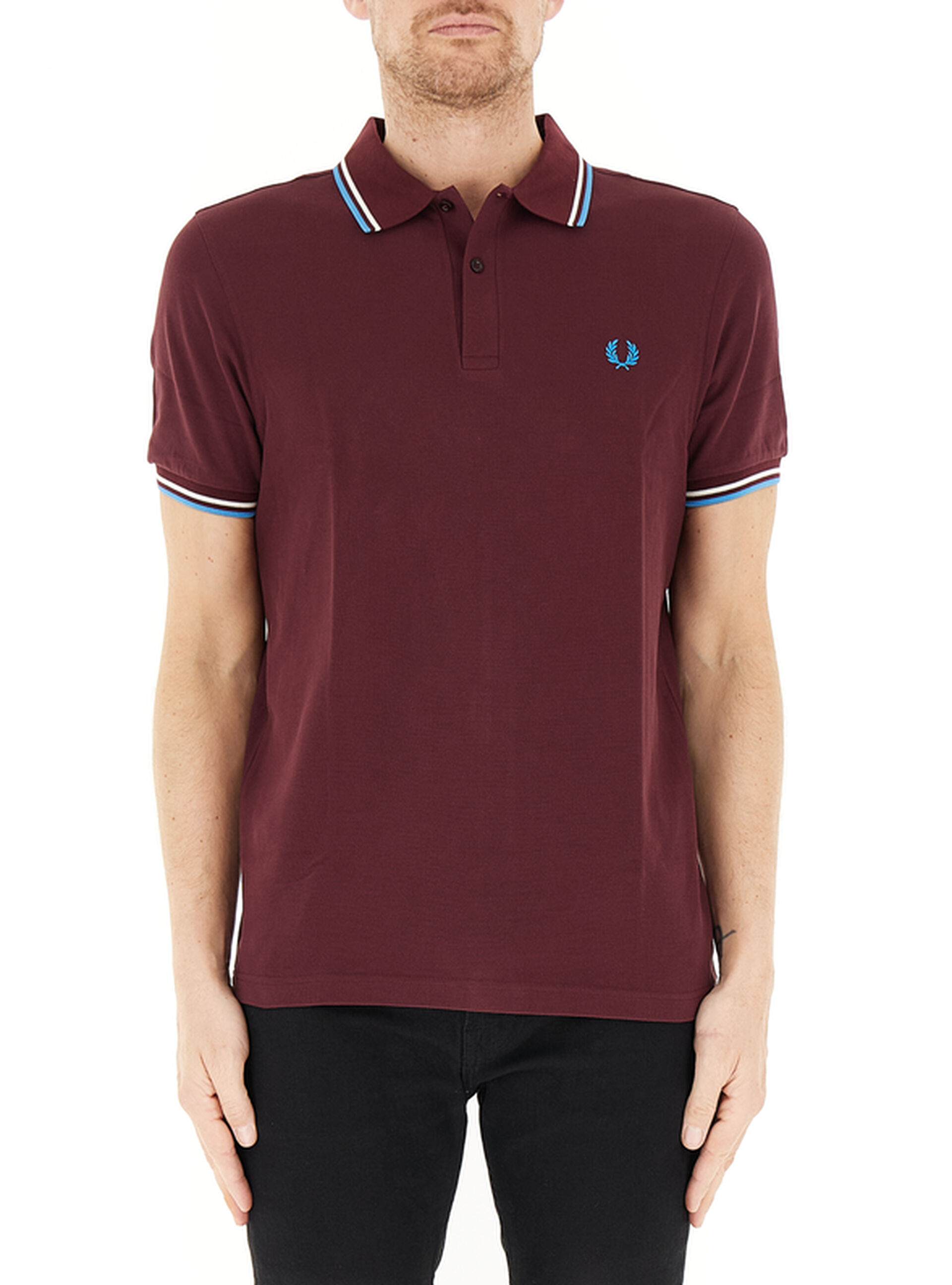 Fred Perry Polo cotone BORDEAUX