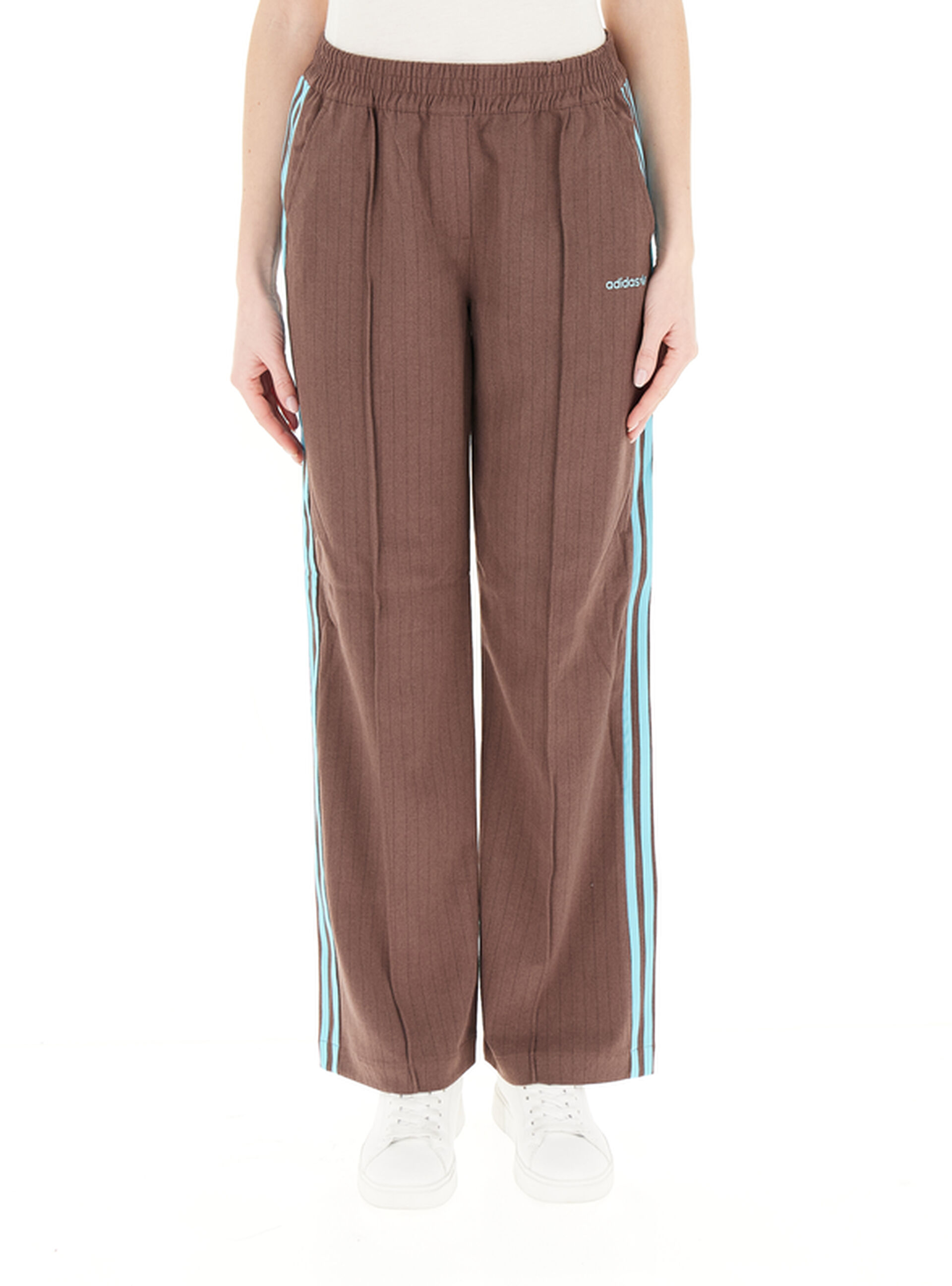 Pantalone vita elasticizzata MARRONE