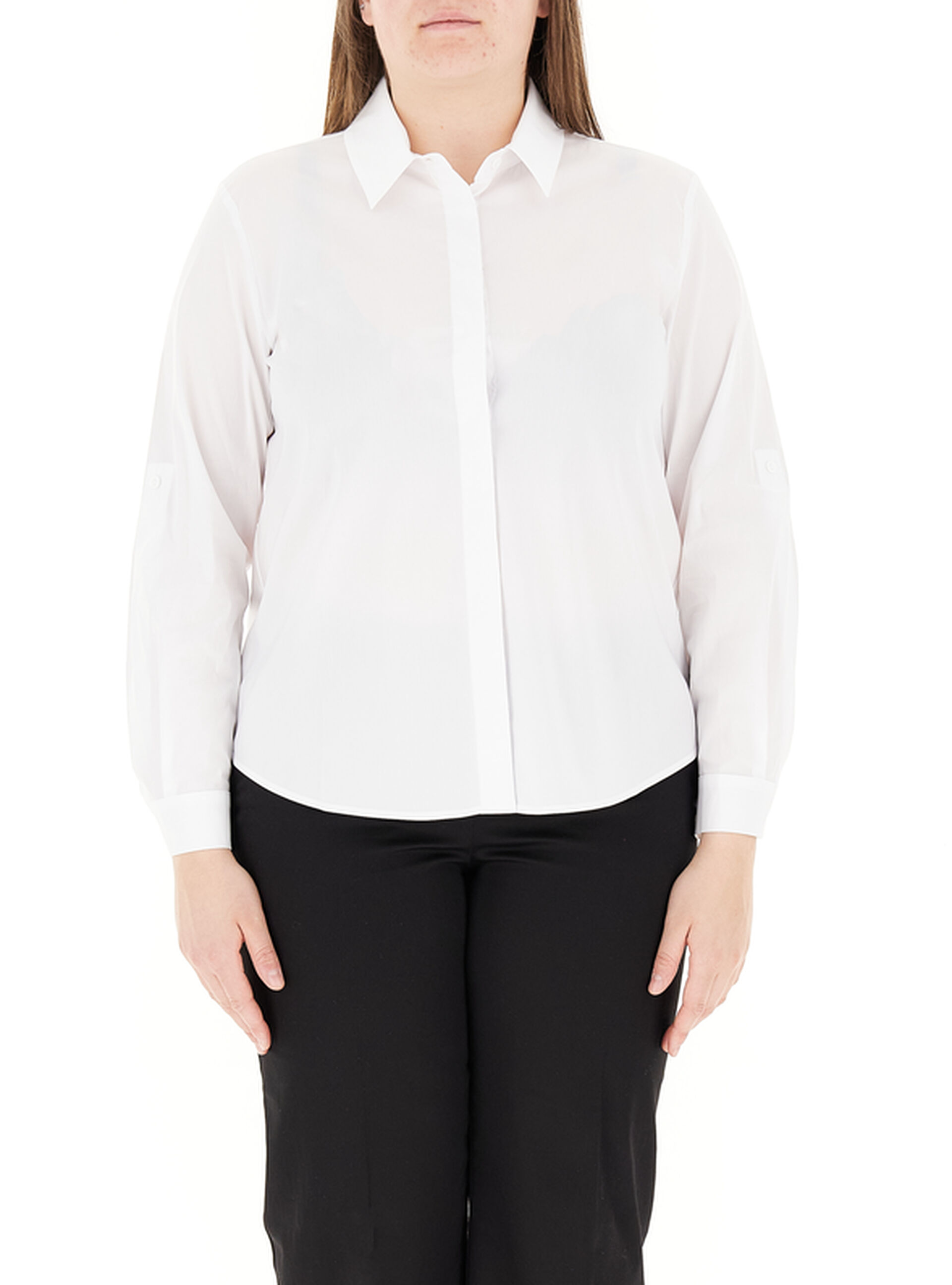 Camicia maniche lunghe PANNA 23