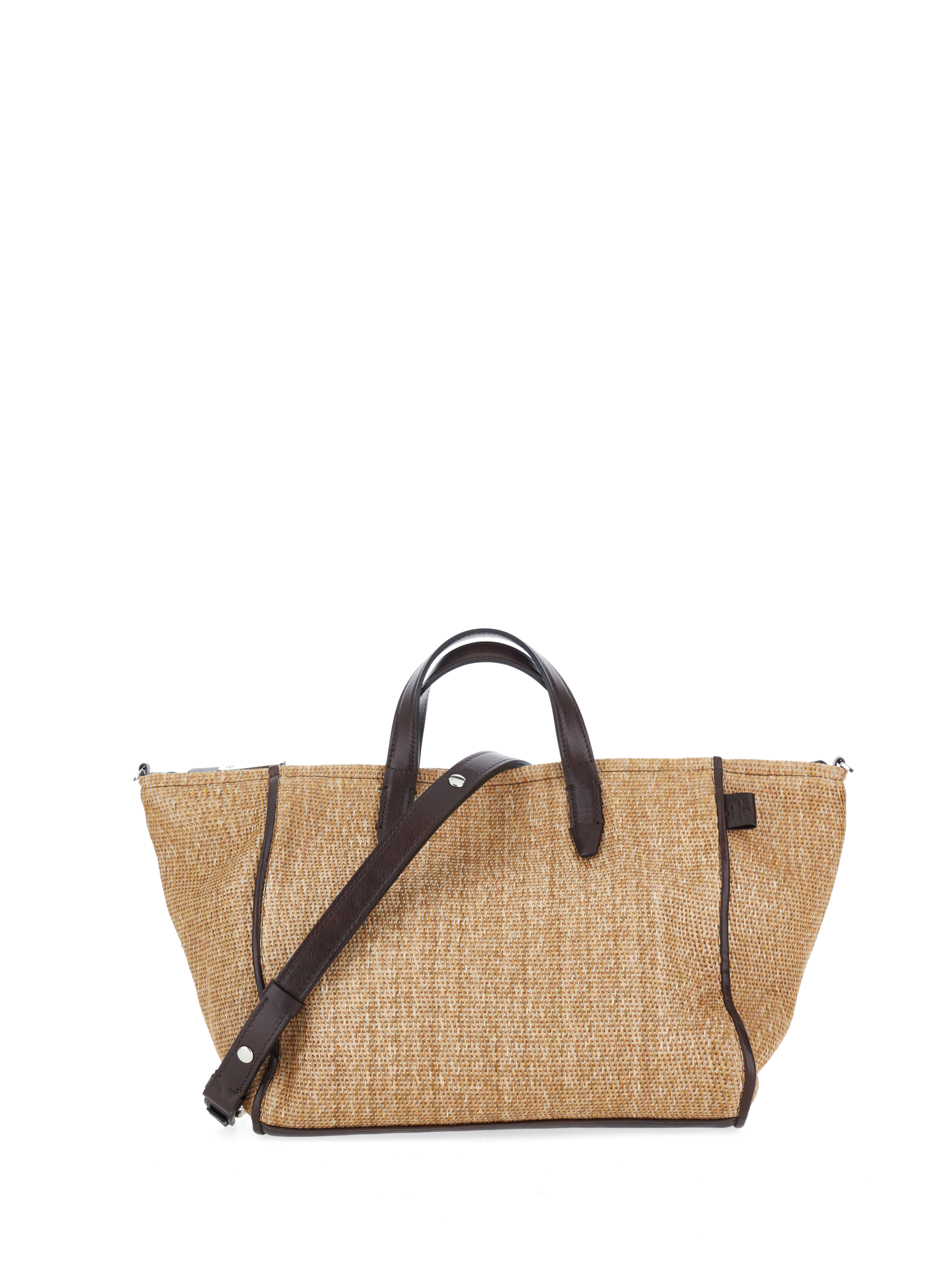 HAGS Borsa in rafia BEIGE
