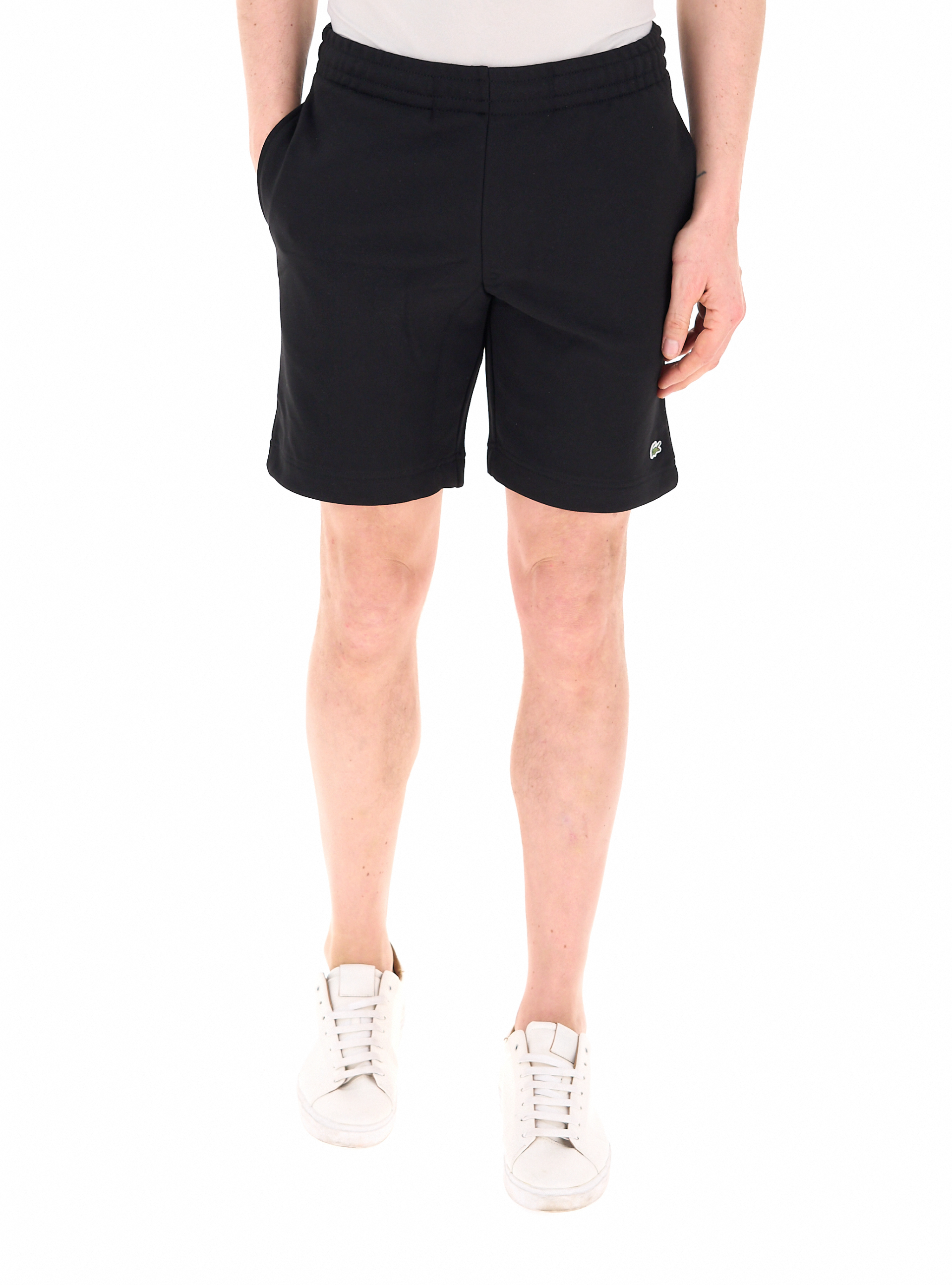 Lacoste Bermuda in cotone NERO 5