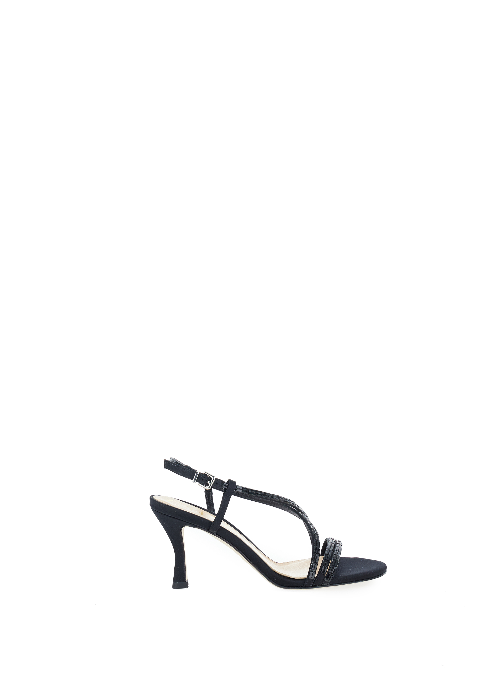 CHANTAL Sandali con tacco NERO