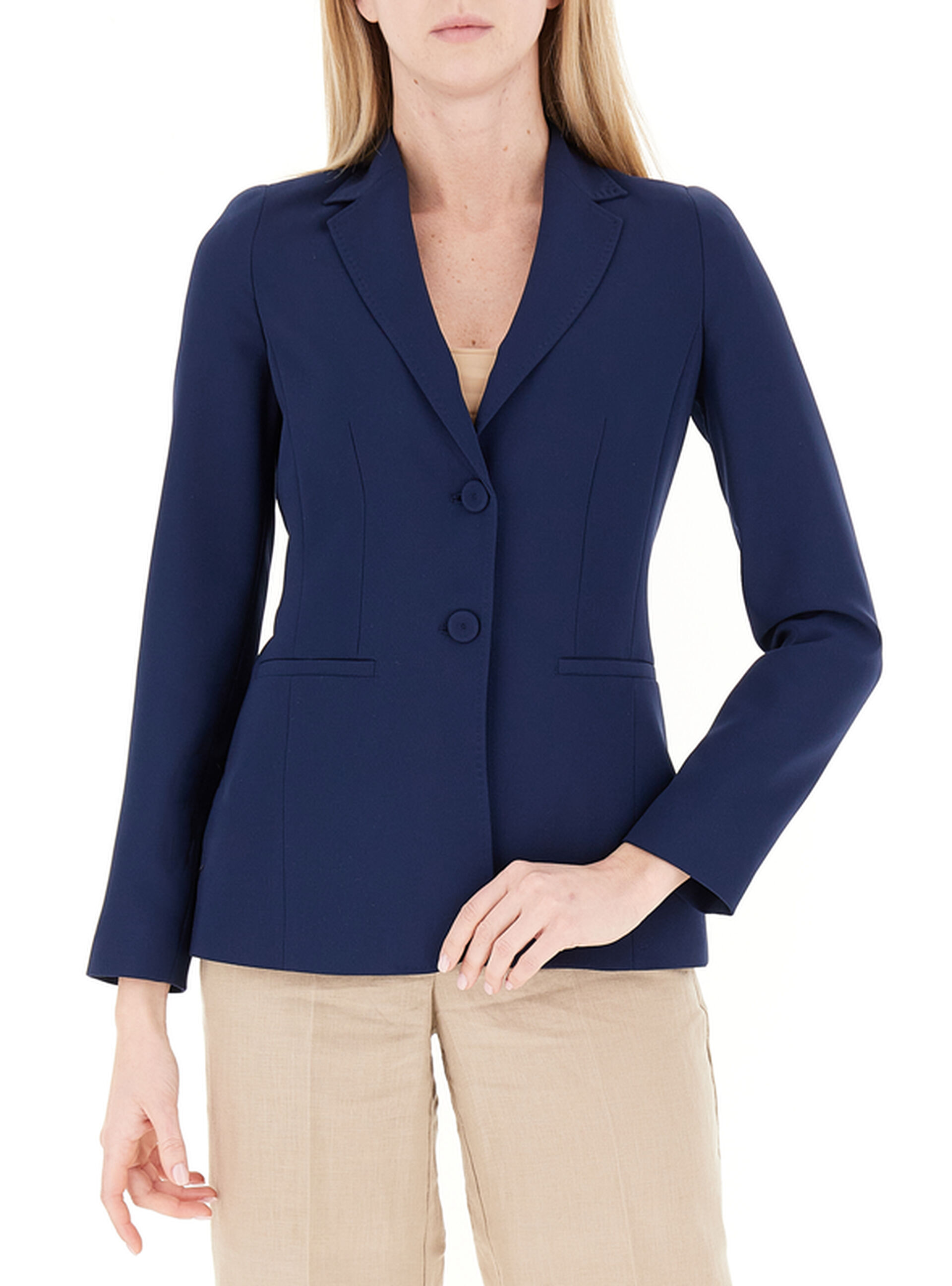 Blazer monopetto BLU NAVY 46