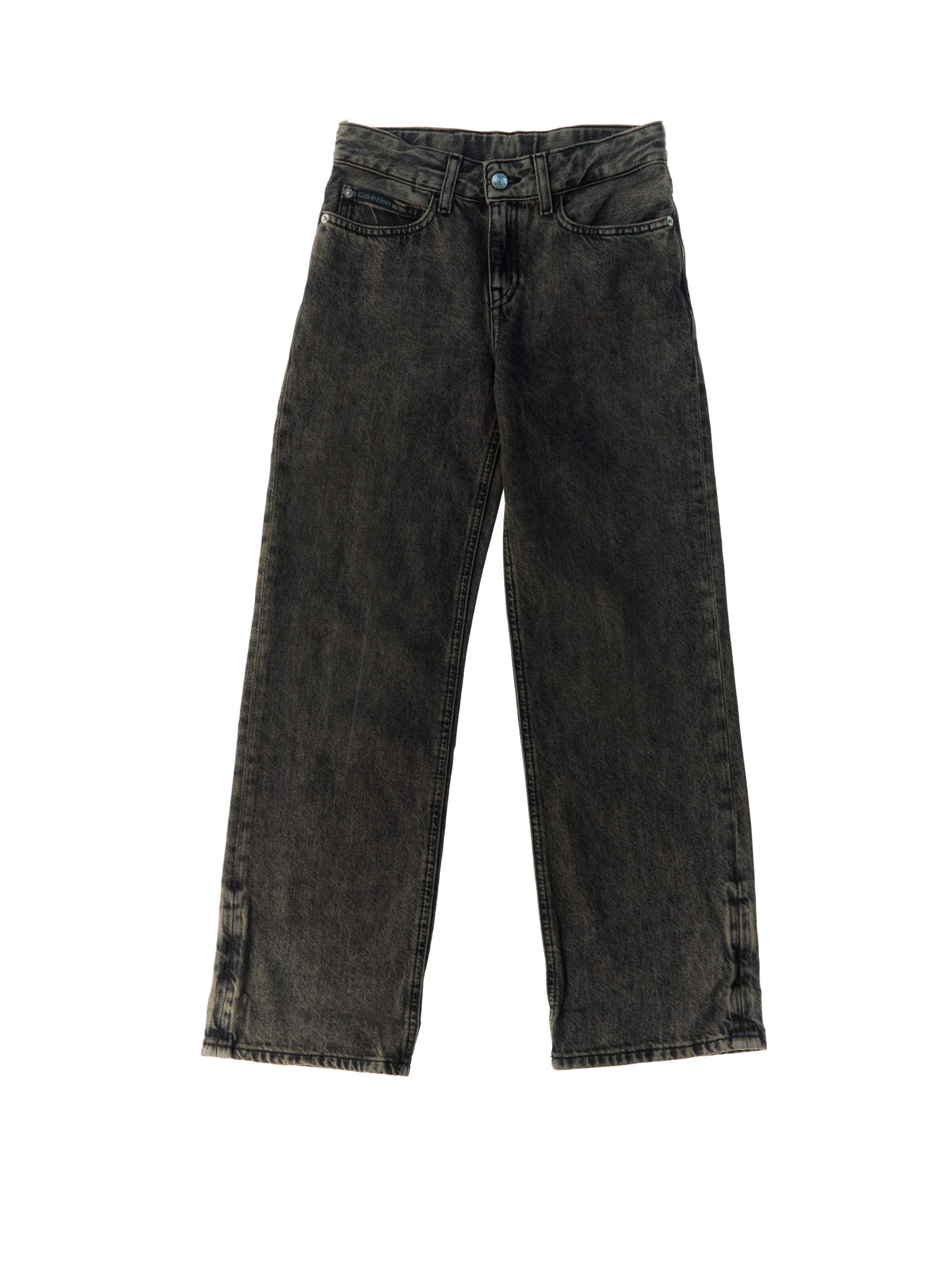 Jeans wide leg GRIGIO SCURO