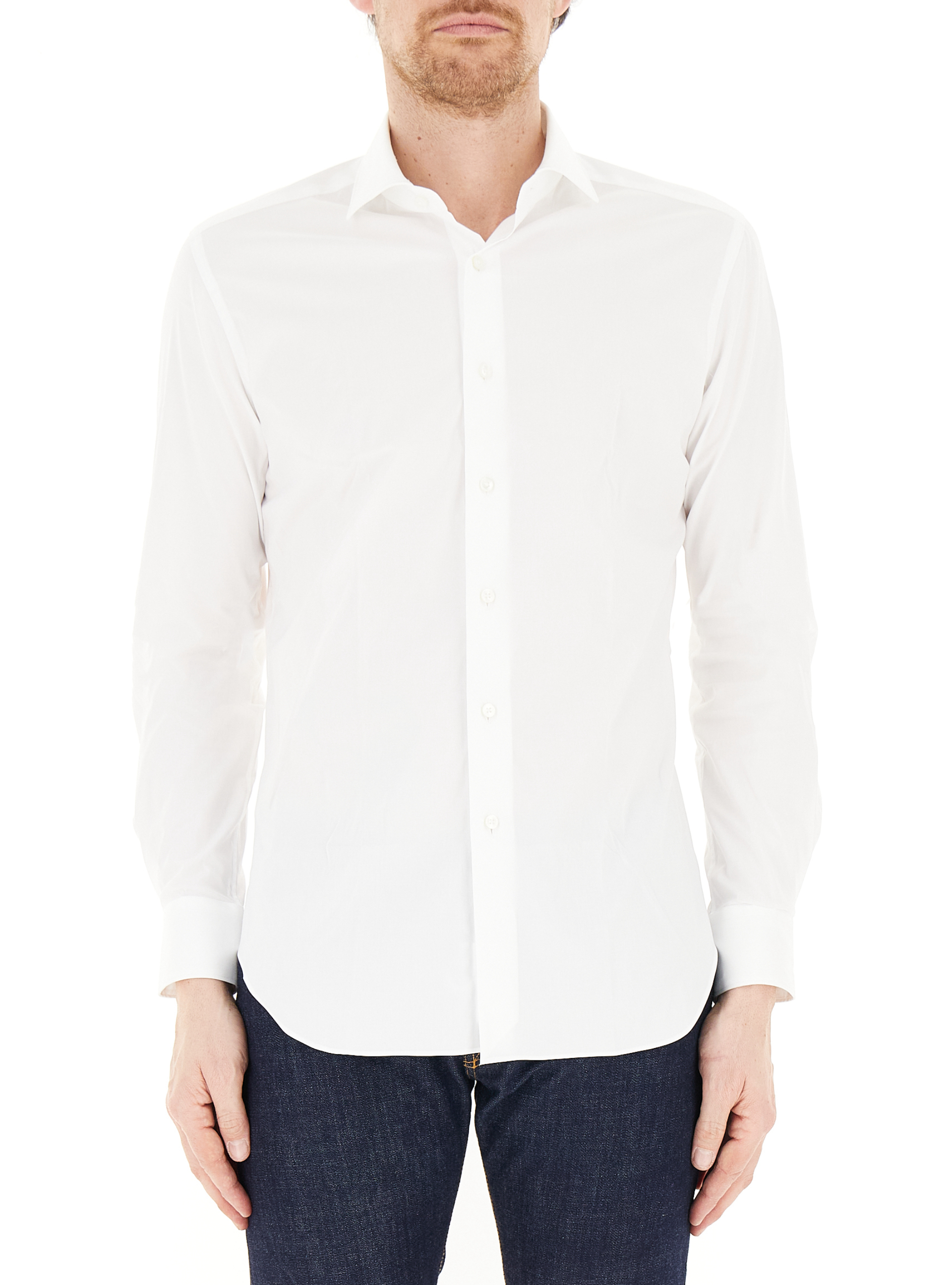 Camicia stretch tailor fit BIANCO 40