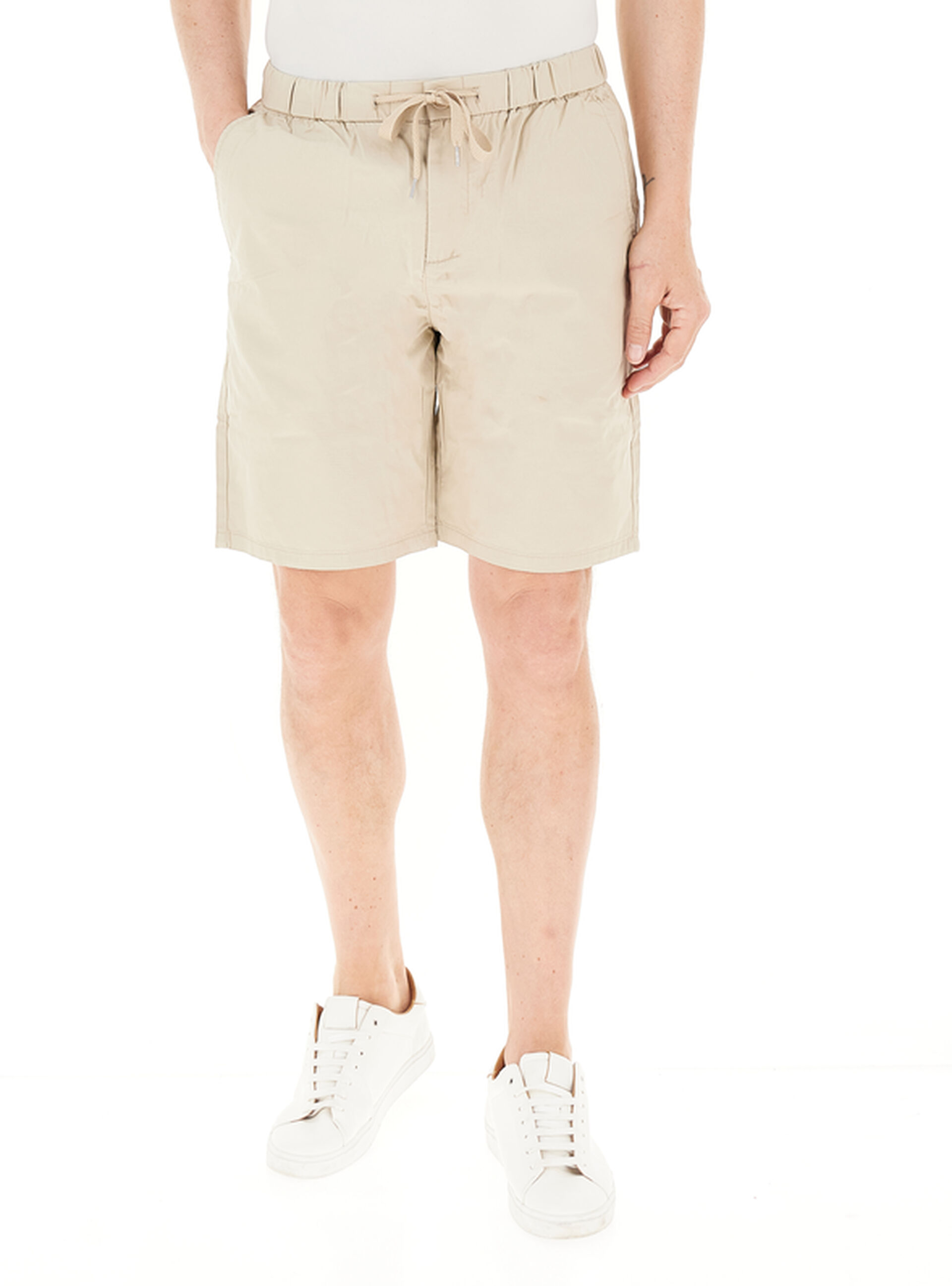 SUN68 Bermuda misto cotone BEIGE