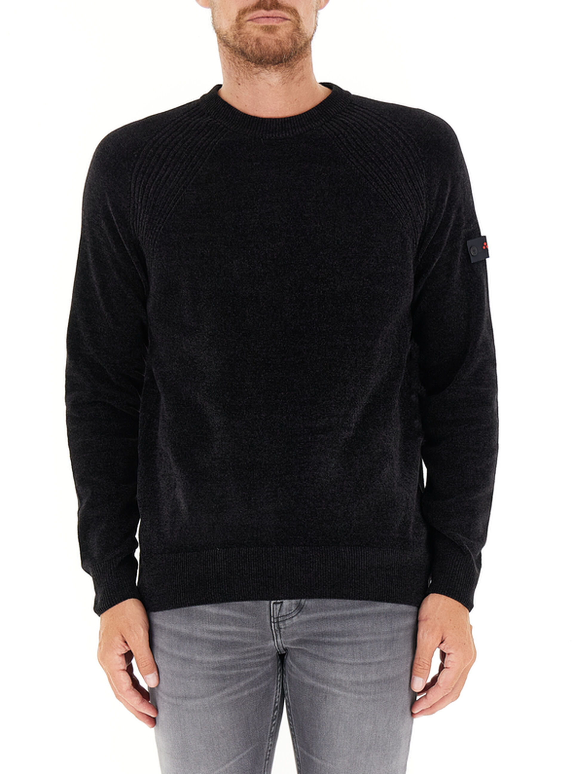 PEUTEREY Maglione in ciniglia NERO