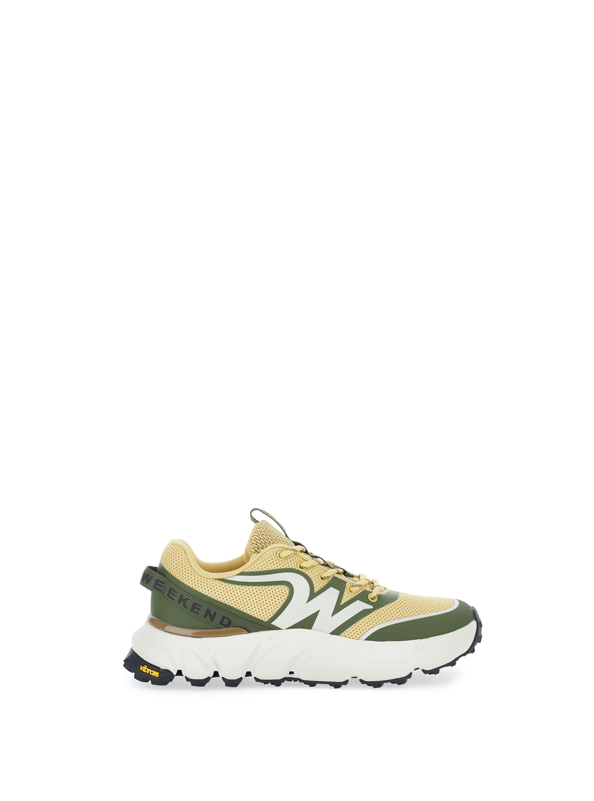 Sneakers con lacci GIALLO
