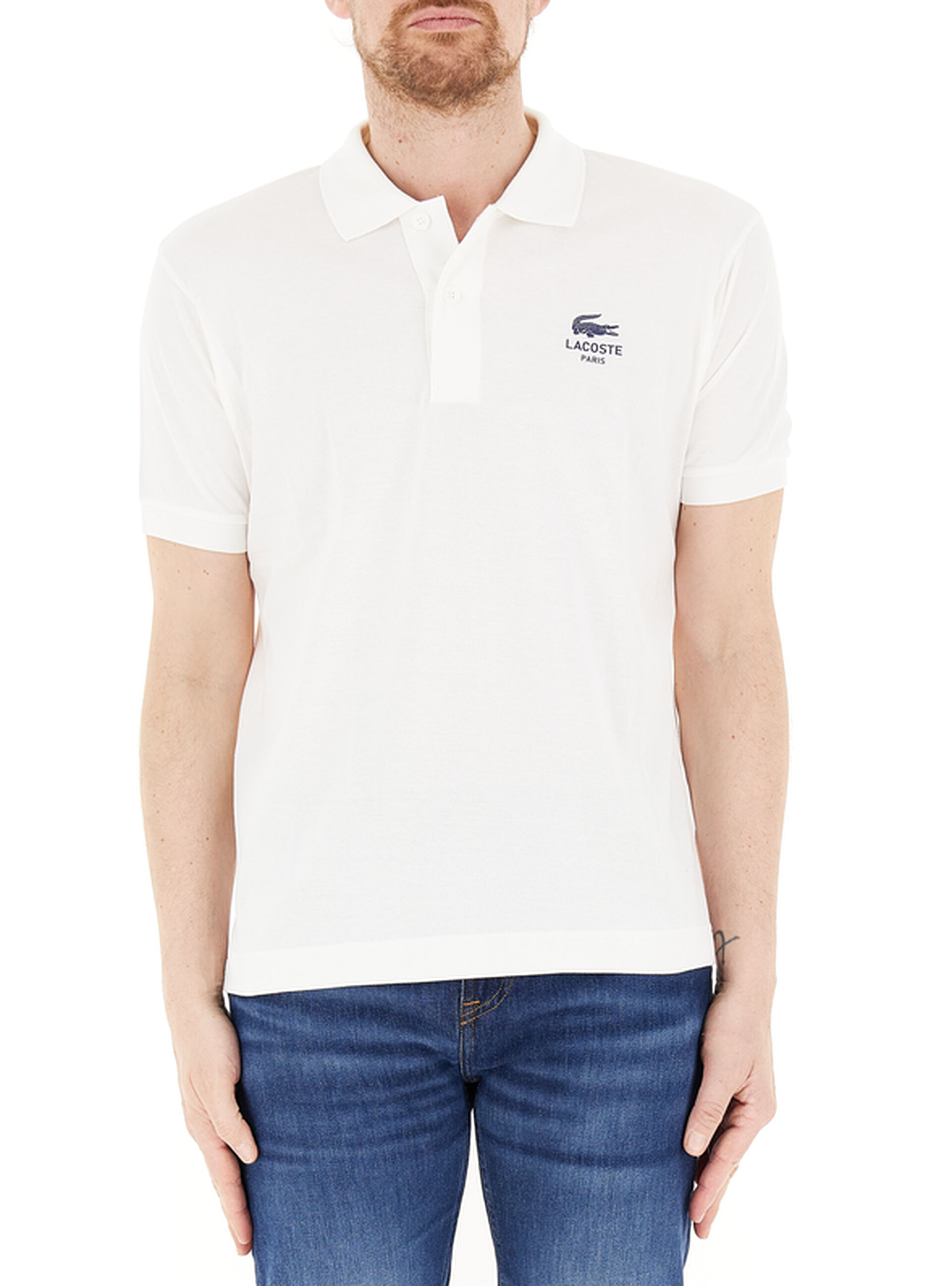 Lacoste Polo maniche corte PANNA